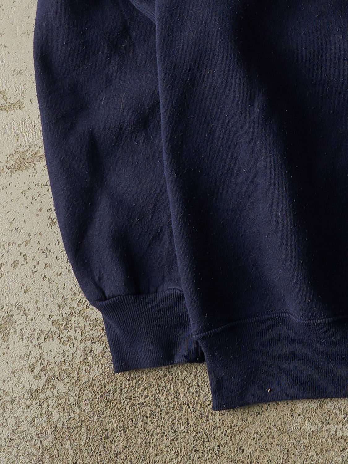 Vintage 90s Navy Blue Russell Athletic East Crewneck (M)
