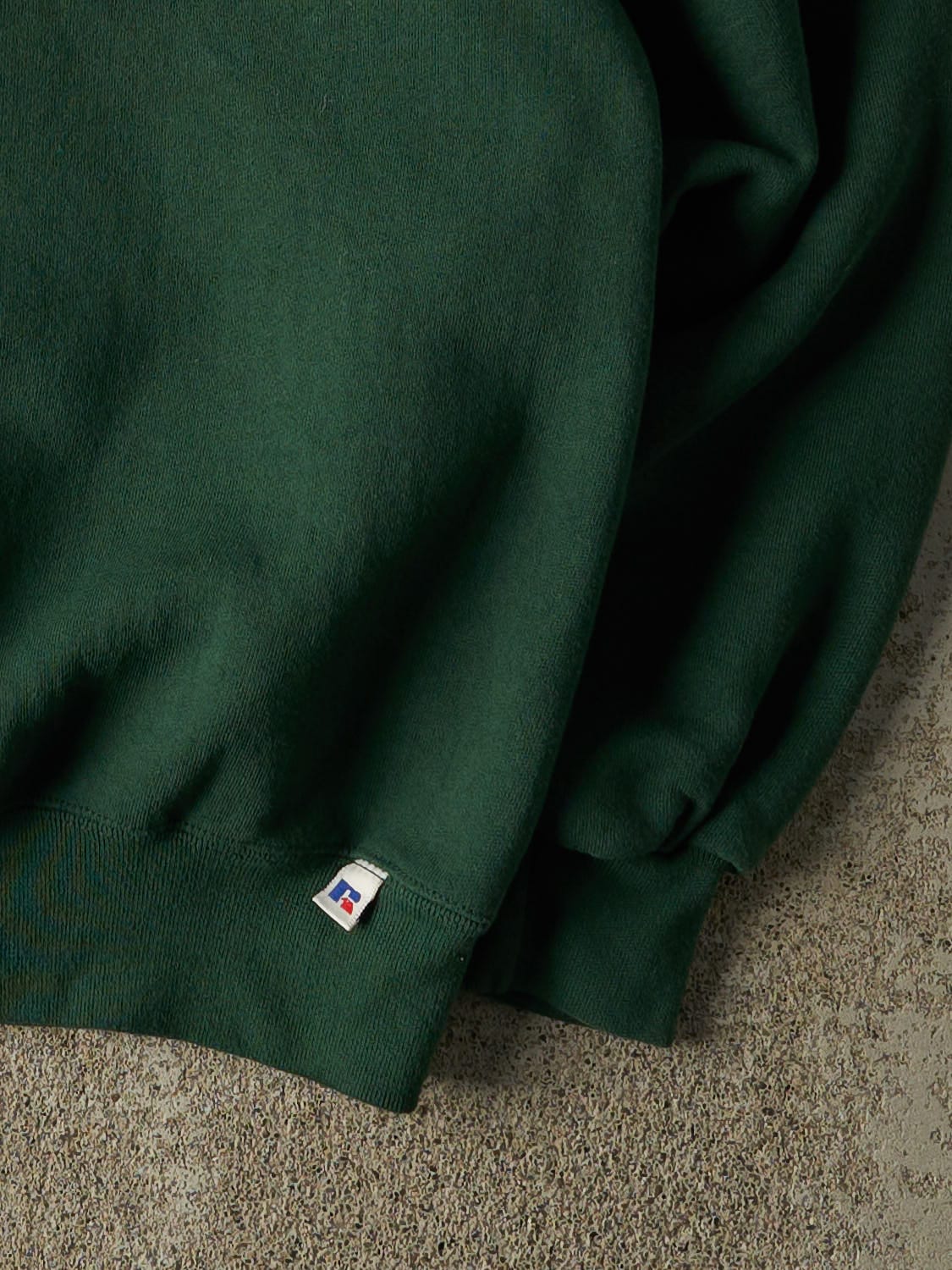 Vintage 90s Green Russell Athletic Budweiser Crewneck (M/L)