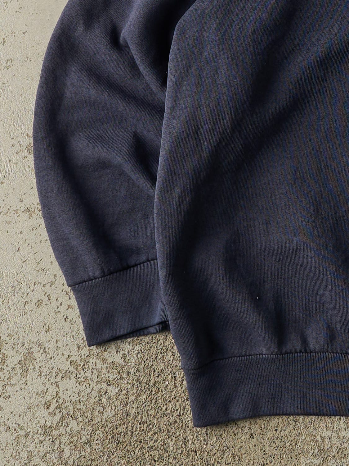Vintage 80s Navy Blue Blank Crewneck (S/M)