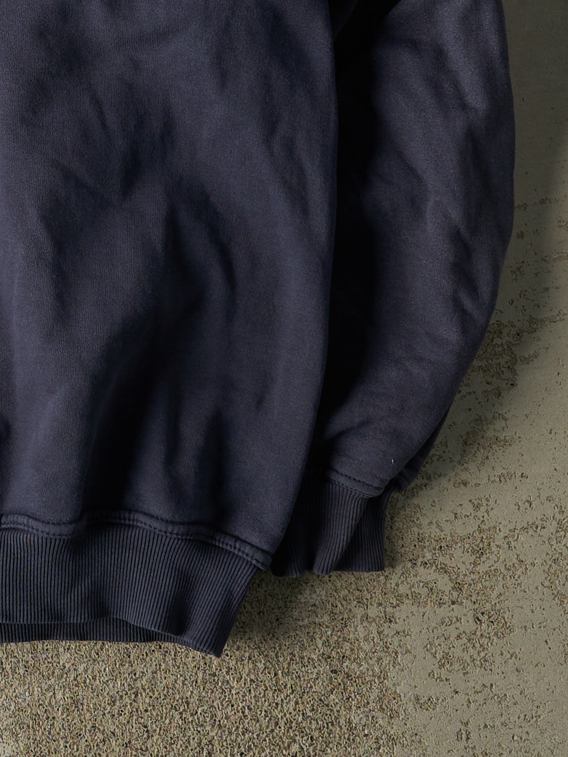 Vintage 90s Navy Blue Russell Athletic Blank Crewneck (XXL)