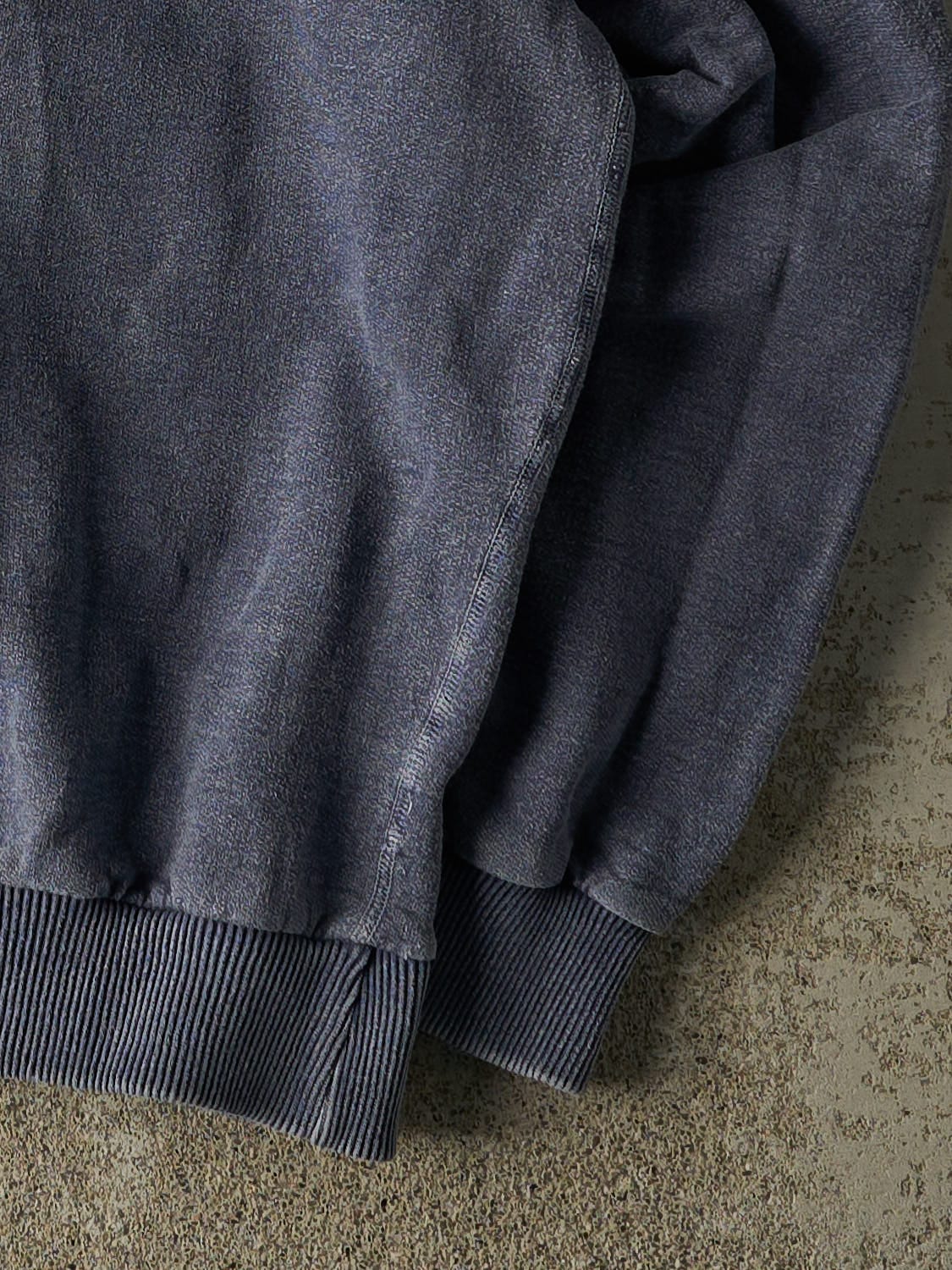 Vintage 90s Washed Blue Wind River Blank Crewneck (XL/XXL)