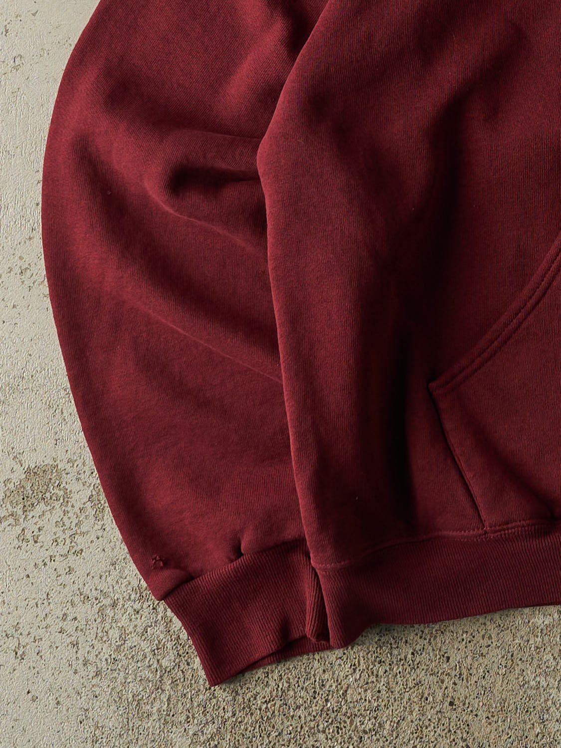 Vintage 90s Burgundy Russell Athletic East Valley Bobcats Hoodie (M/L)