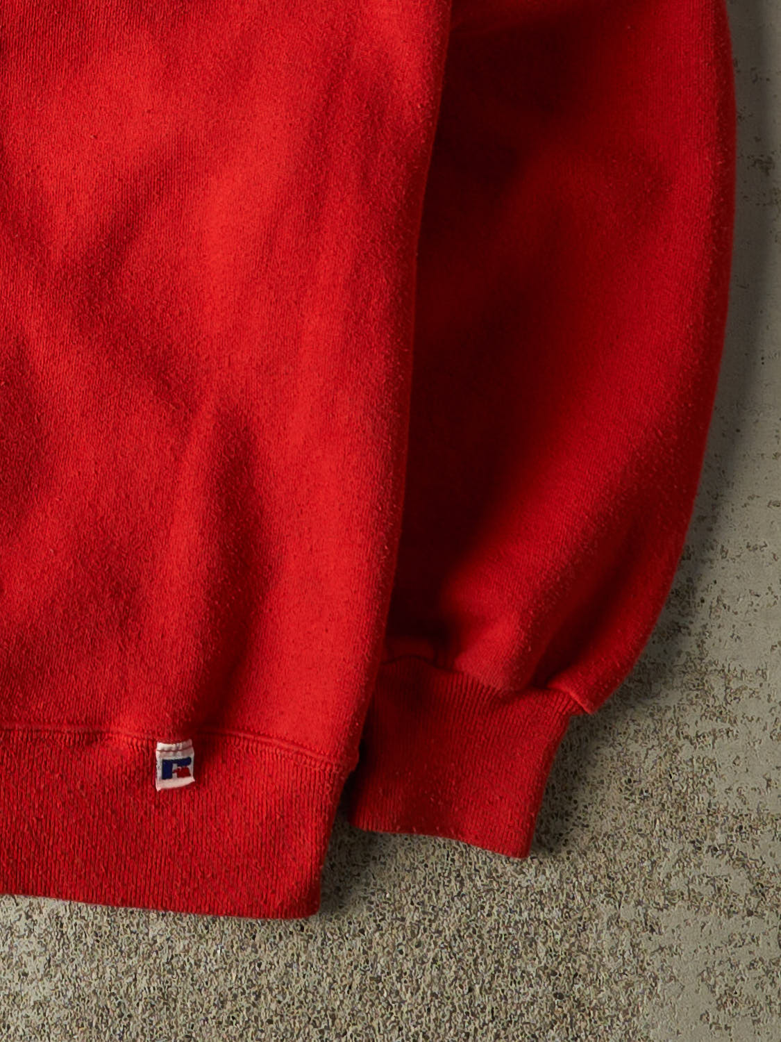 Vintage 90s Red Russell Athletic Greek Letter Crewneck (M/L)