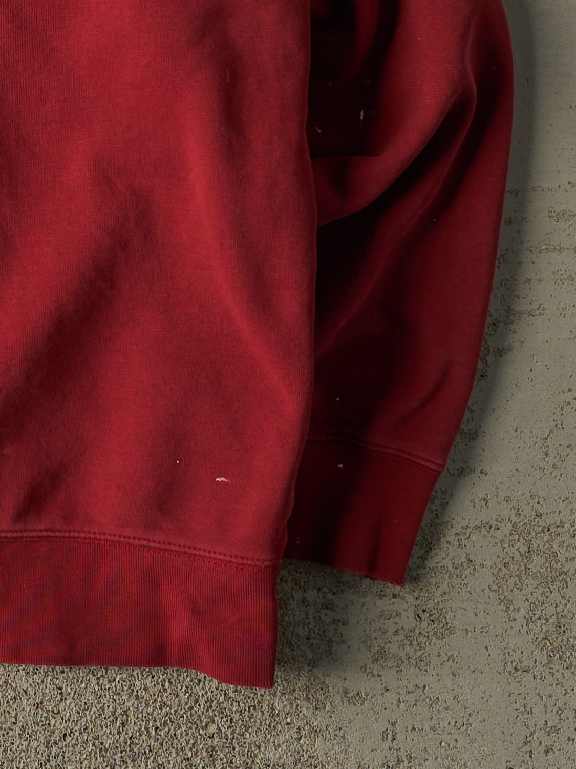 Vintage Y2K Burgundy Nike Embroidered Crewneck (XXL)