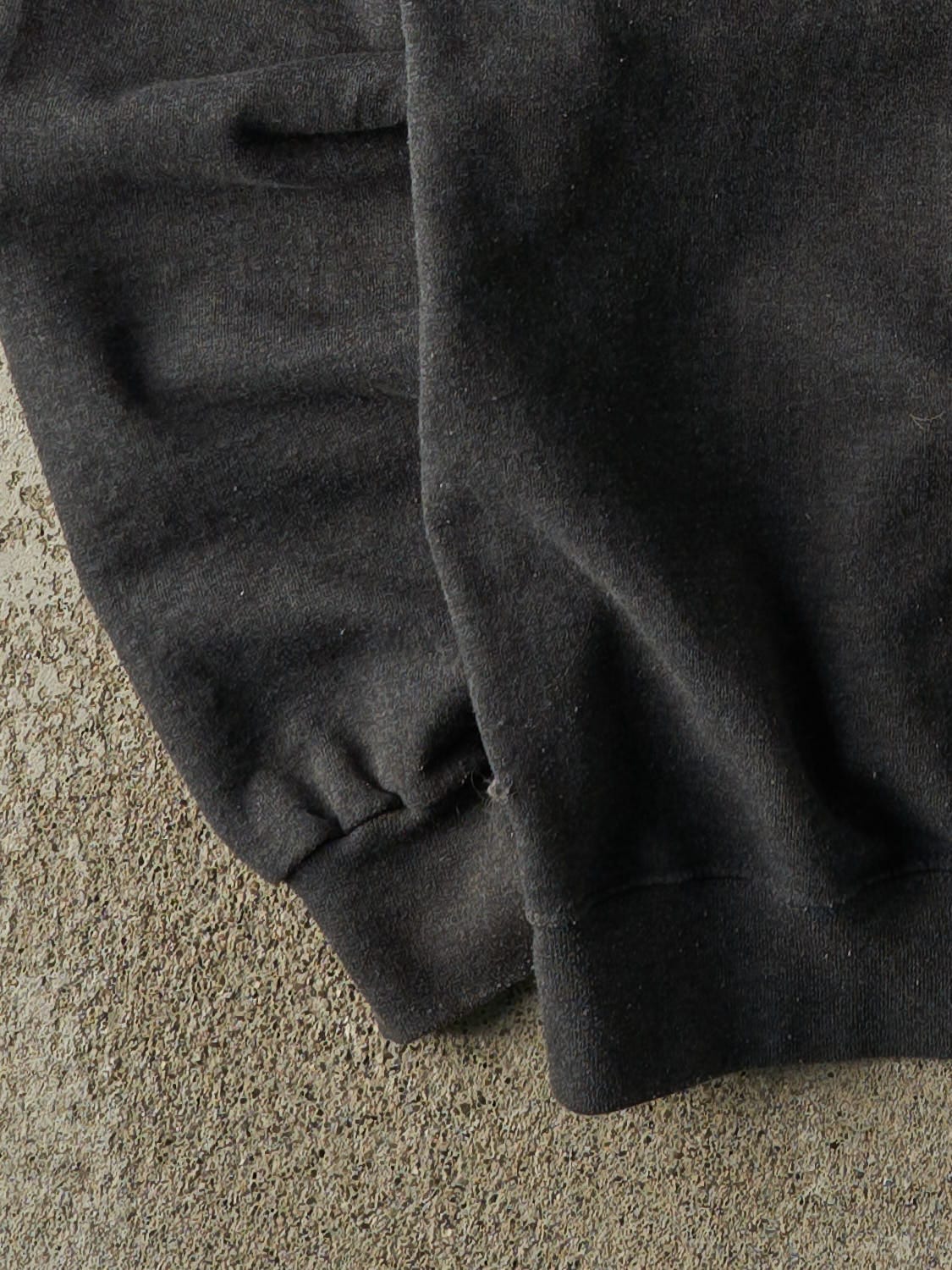 Vintage Y2K Charcoal Grey Champion University of Connecticut Huskies Crewneck (S/M)