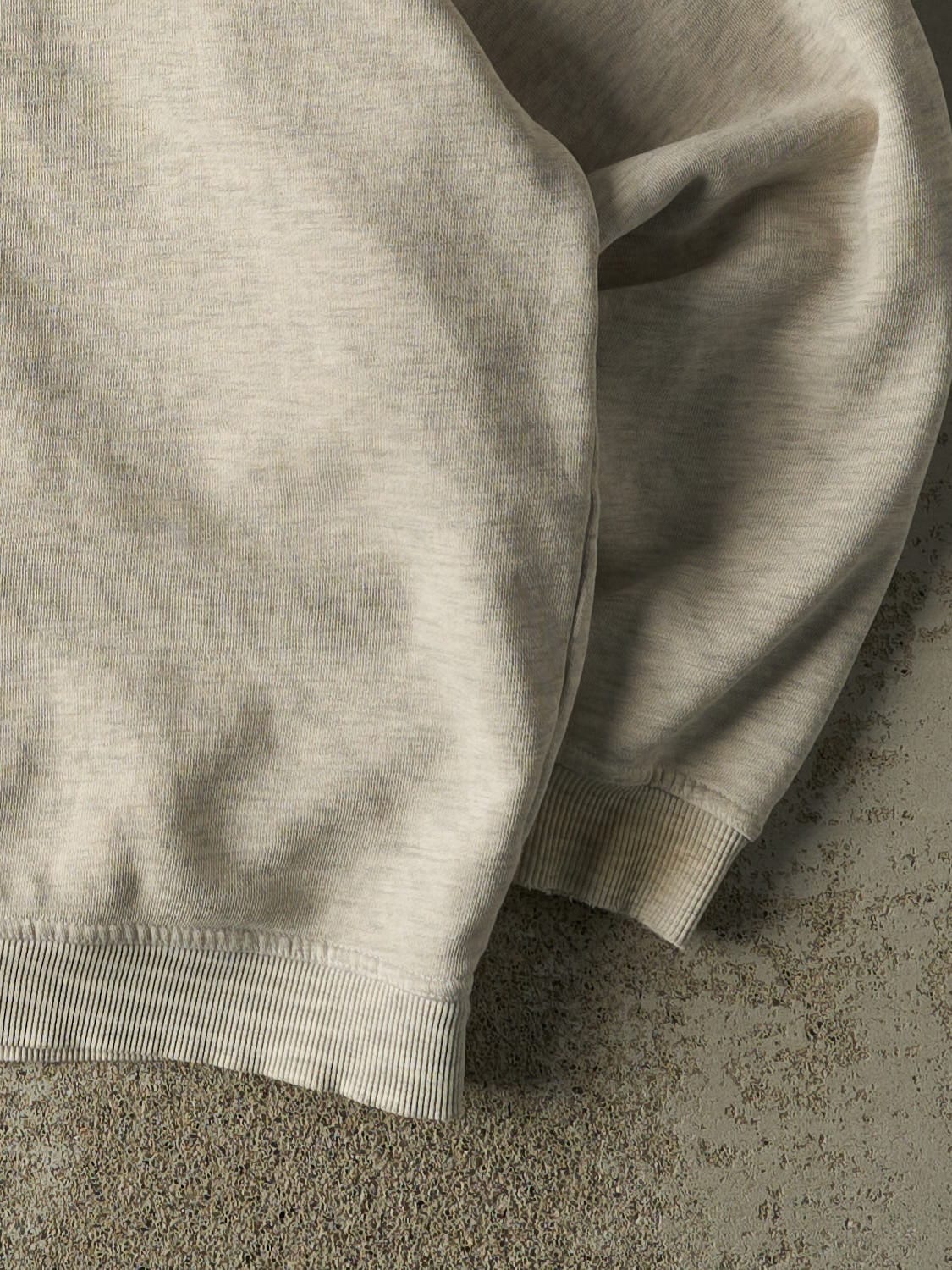 Vintage 90s Grey Fila Embroidered Crewneck (XXL)