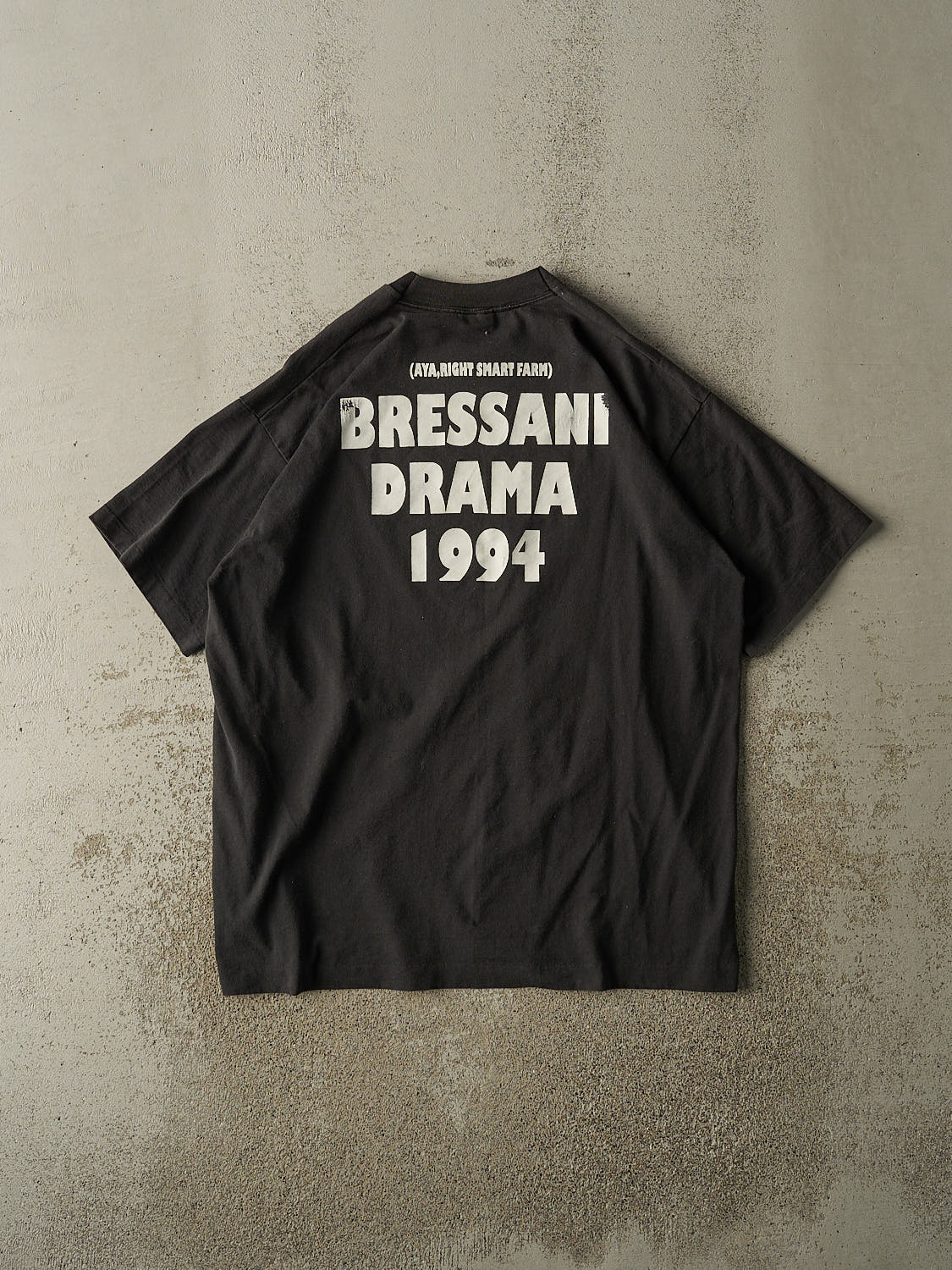 Vintage 94' Black "Our Town" Tee (XL)
