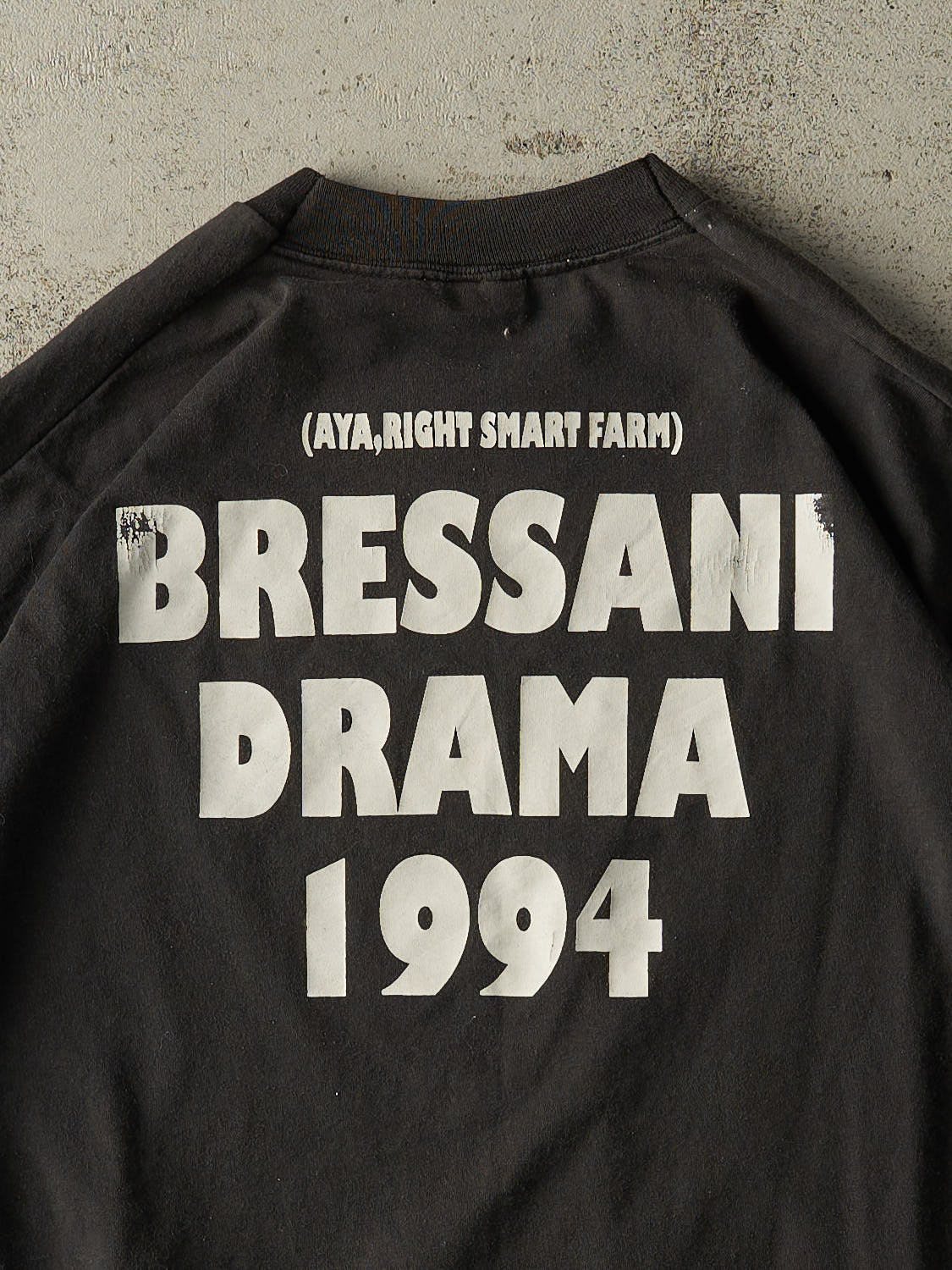 Vintage 94' Black "Our Town" Tee (XL)