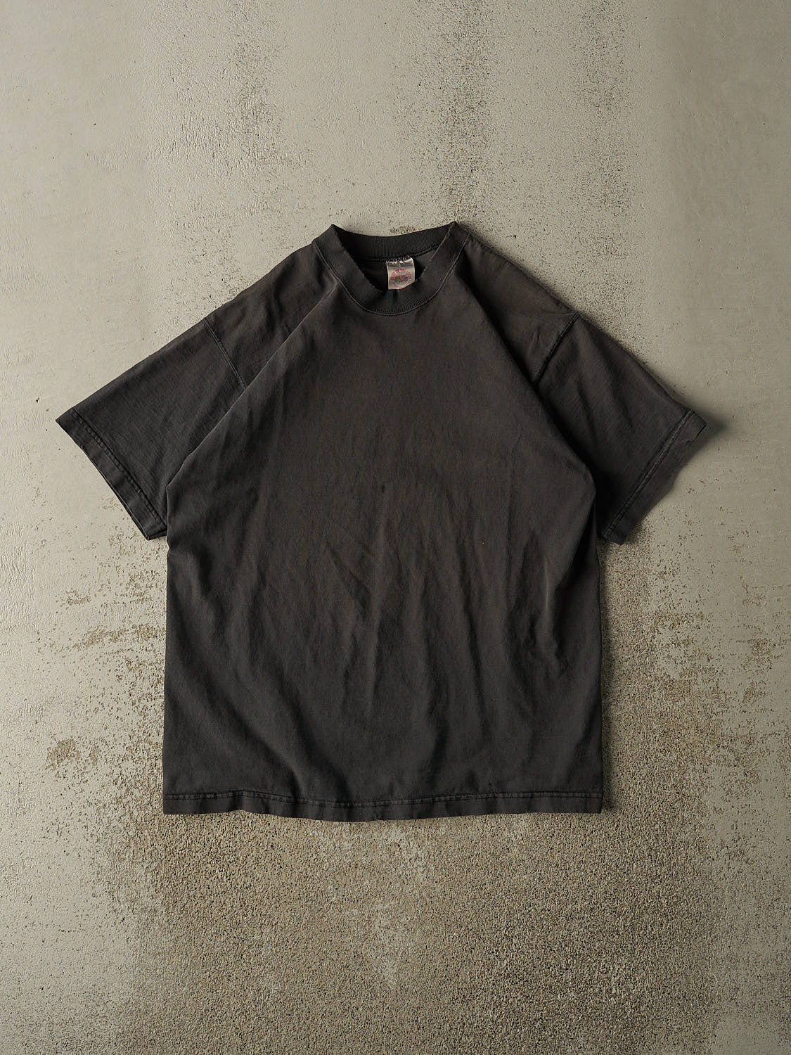Vintage 90s Black Blank Tee (M/L)