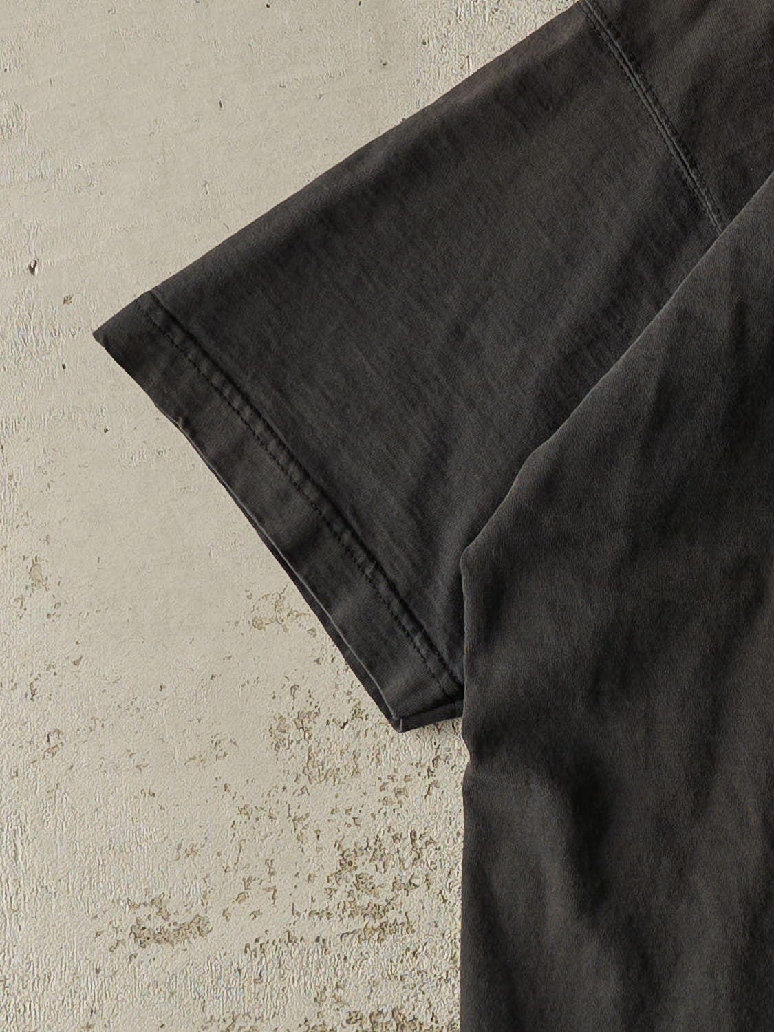 Vintage 90s Black Blank Tee (M/L)