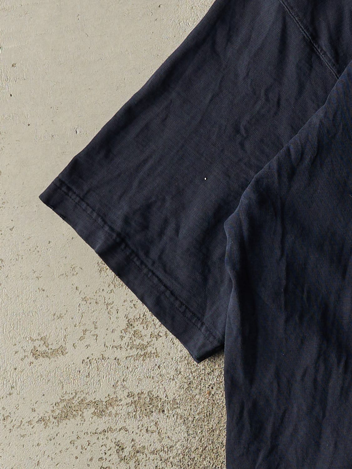 Vintage Y2K Navy Blue Rider Vanadium Tee (L/XL)