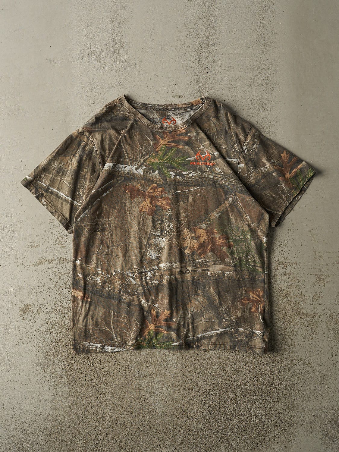 Vintage Y2K Camo Realtree Tee (XL)