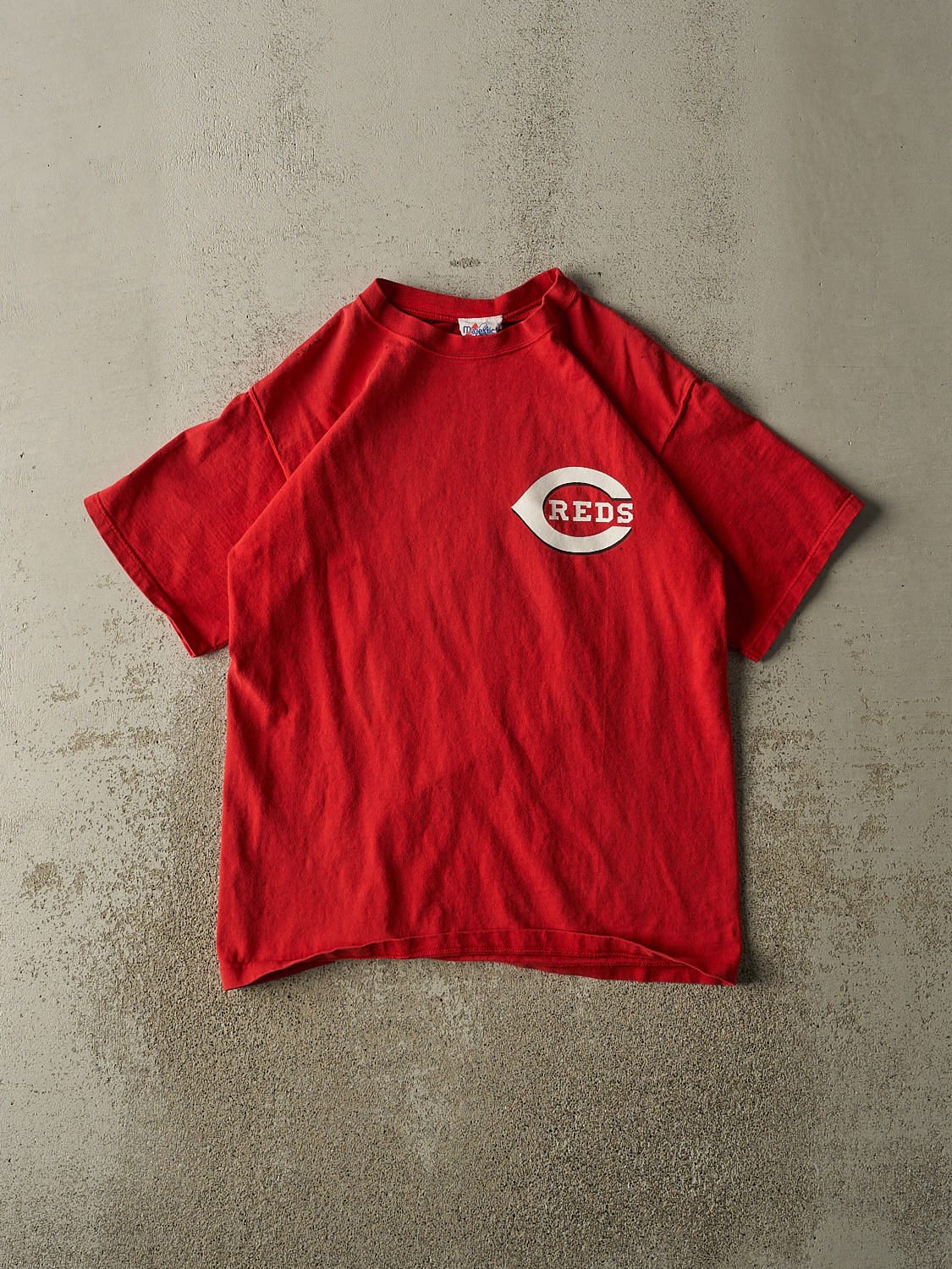 Vintage 90s Red Cincinnati Reds #30 Ken Griffey Player Tee (S/M)
