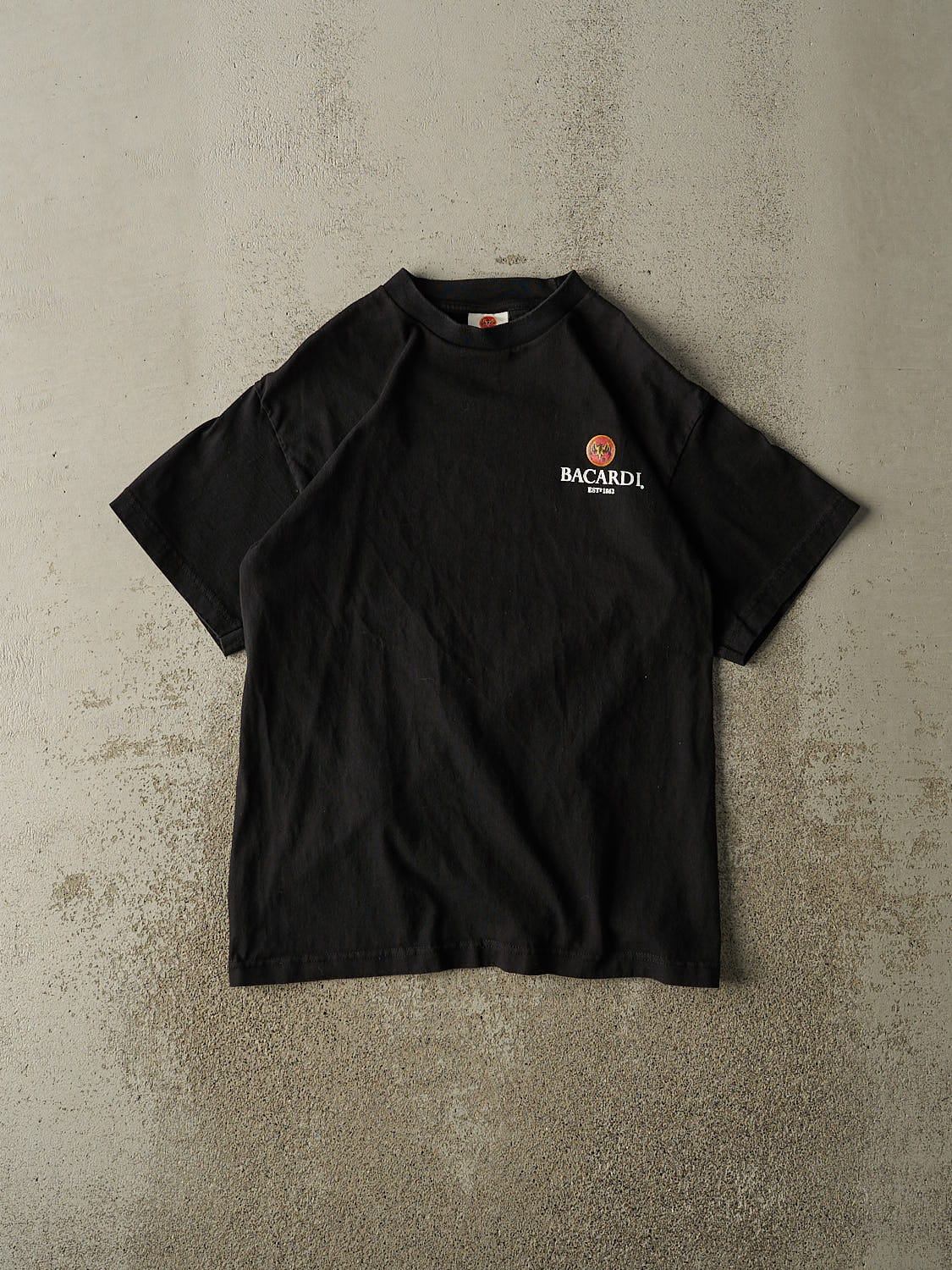 Vintage 90s Black Bacardi Tee (S/M)