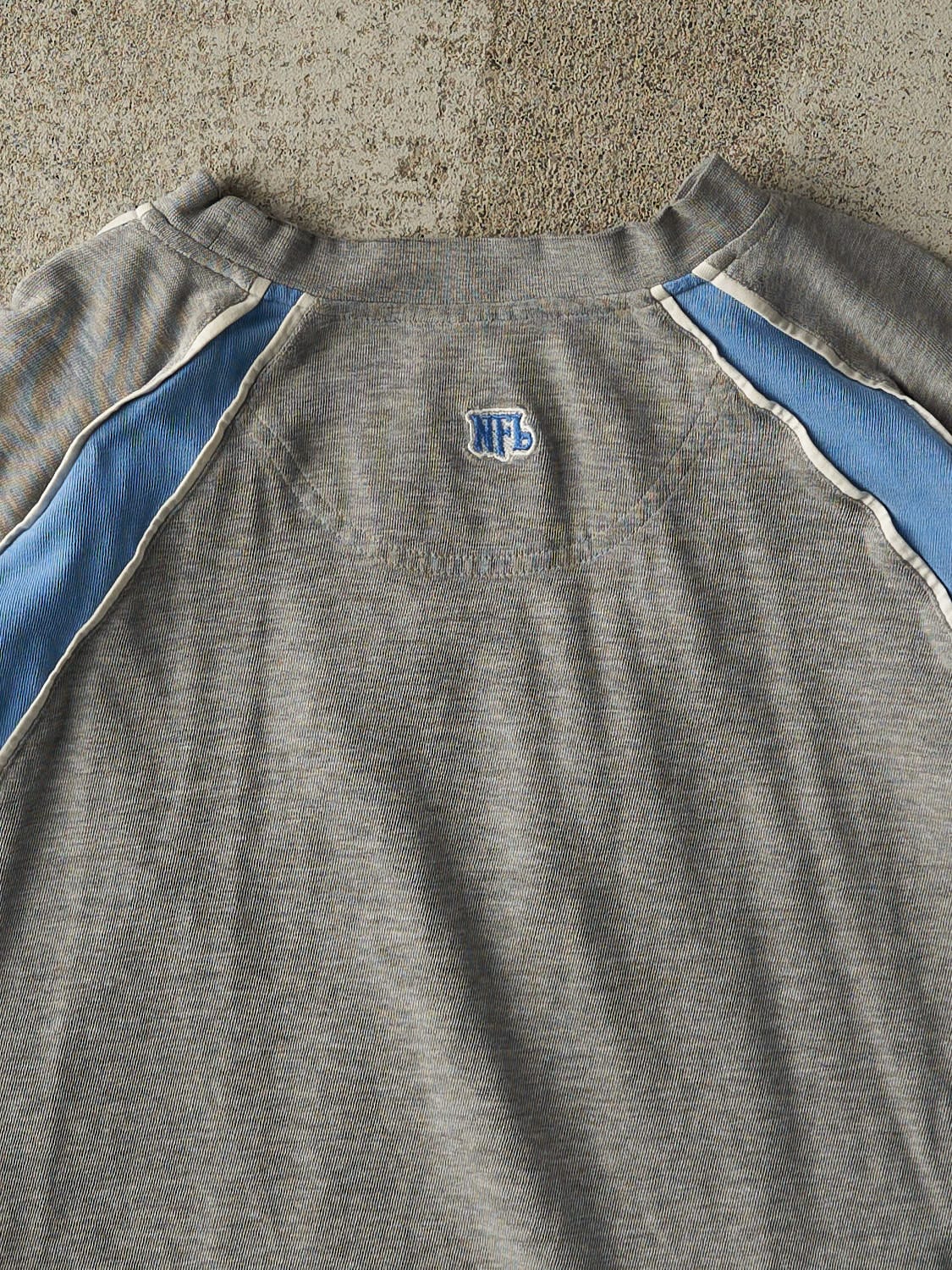 Vintage Y2K Grey Detroit Lions Long Sleeve (XXL/XXXL)