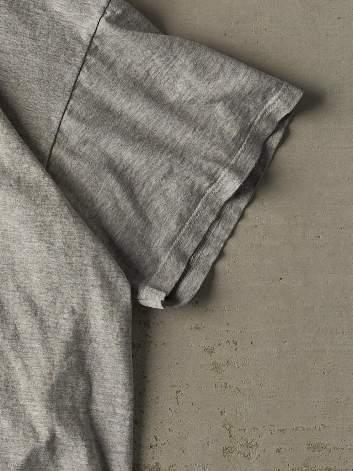 Vintage 90s Grey Russell Athletic Embroidered Tee (XL)