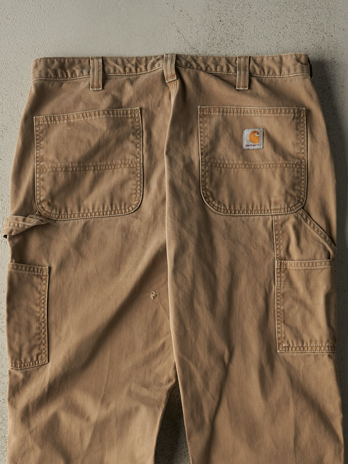 Vintage Y2K Beige Carhartt Carpenter Pants (35x33)