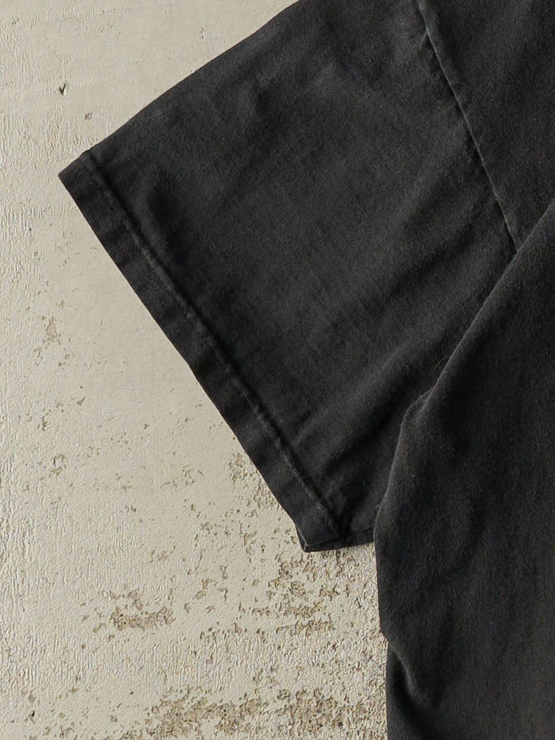 Vintage Y2K Faded Black Guiness Tee (M/L)