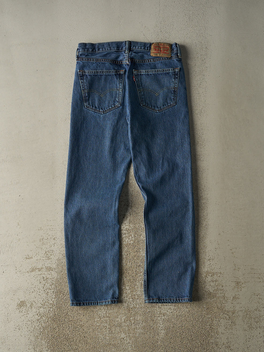 Vintage Y2K Dark Wash Levi's 505 Jeans (32x31)