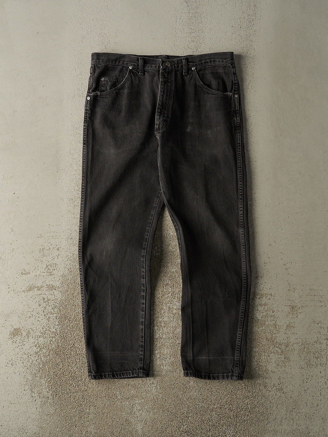 Vintage 90s Black Wrangler Denim Pants (34x29)