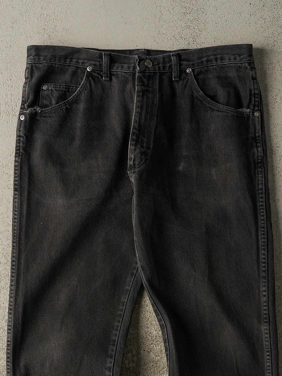 Vintage 90s Black Wrangler Denim Pants (34x29)