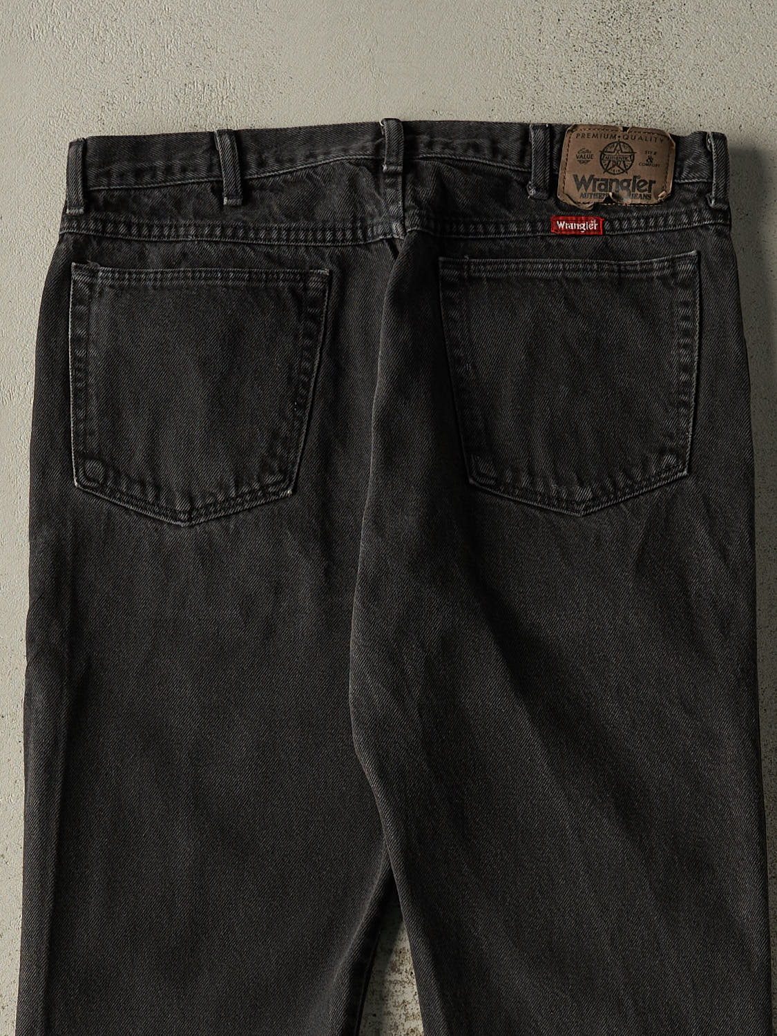 Vintage 90s Black Wrangler Denim Pants (34x29)