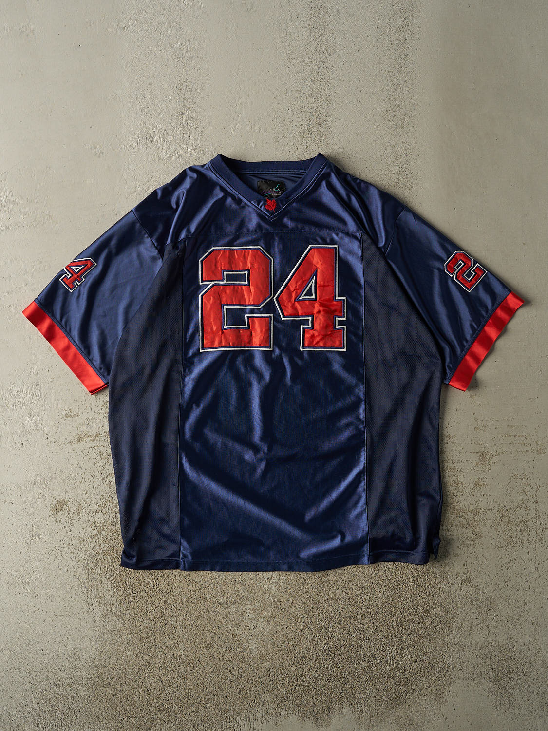 Vintage Y2K Navy Blue Molson Canadian Football Jersey (XXL/XXXL)