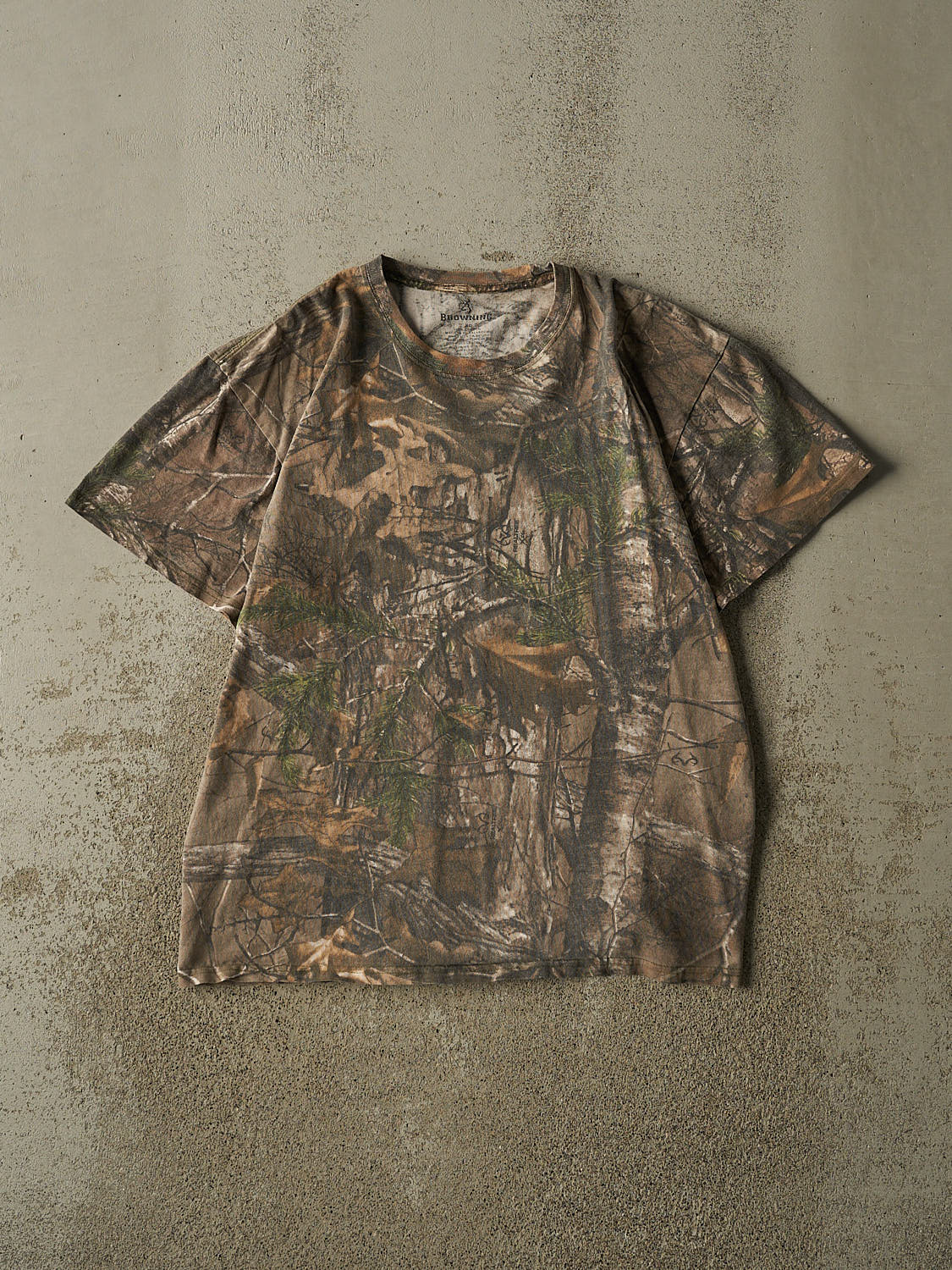 Vintage Y2K Camo Realtree x Browning Tee (L)