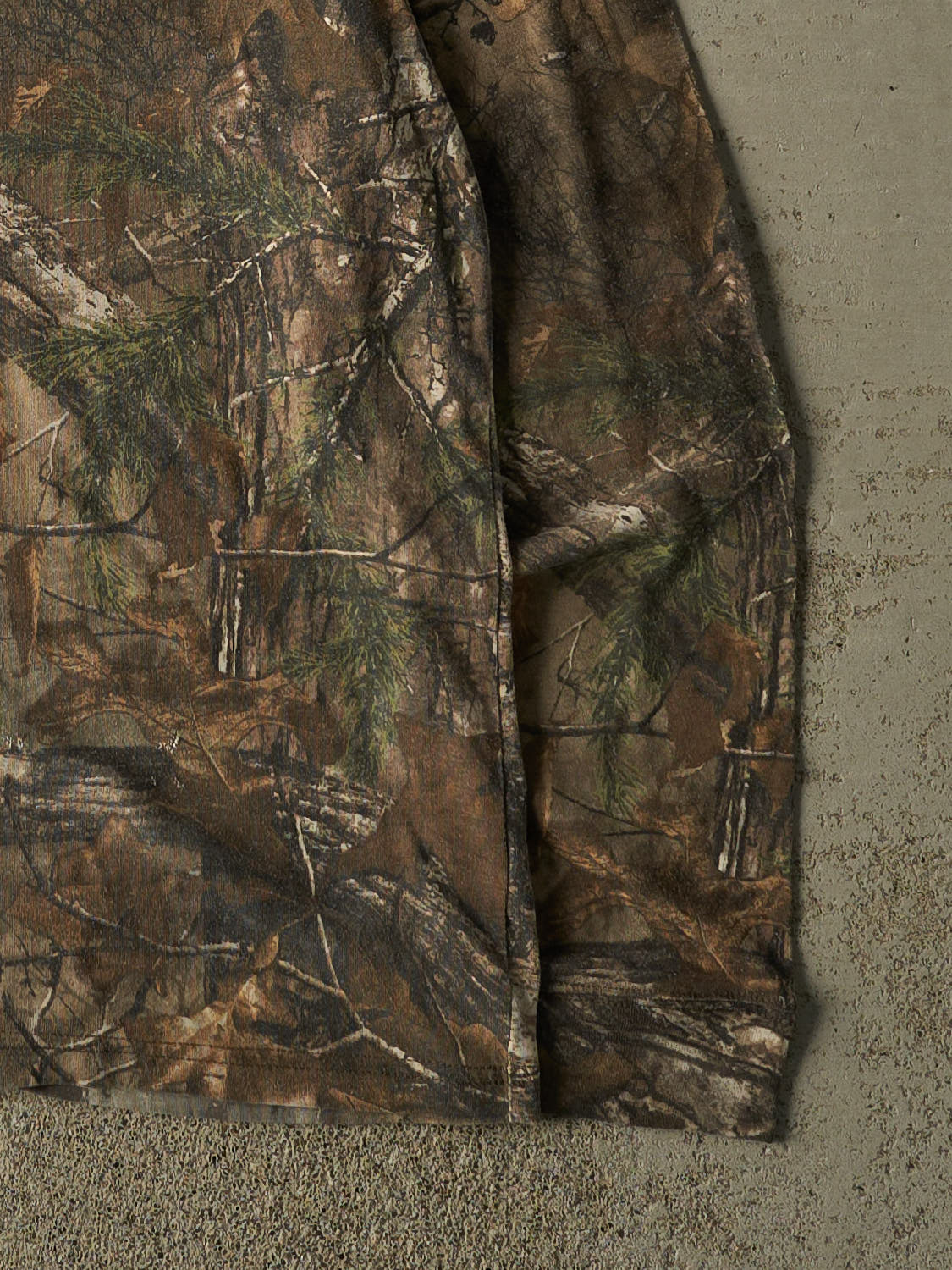 Vintage Y2K Camo Realtree Logo Long Sleeve (XL/XXL)