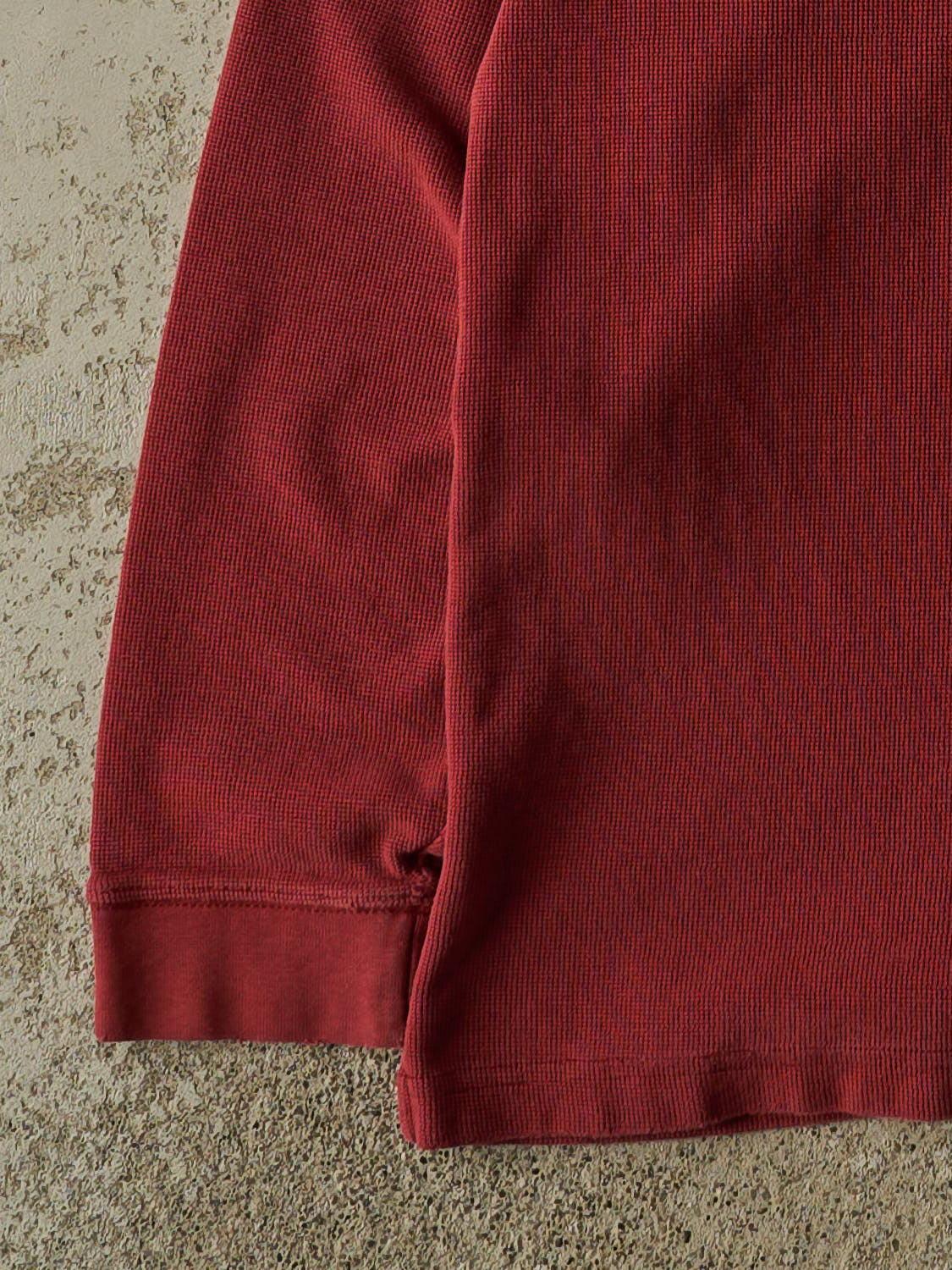 Vintage Y2K Red Carhartt Thermal Long Sleeve (L/XL)