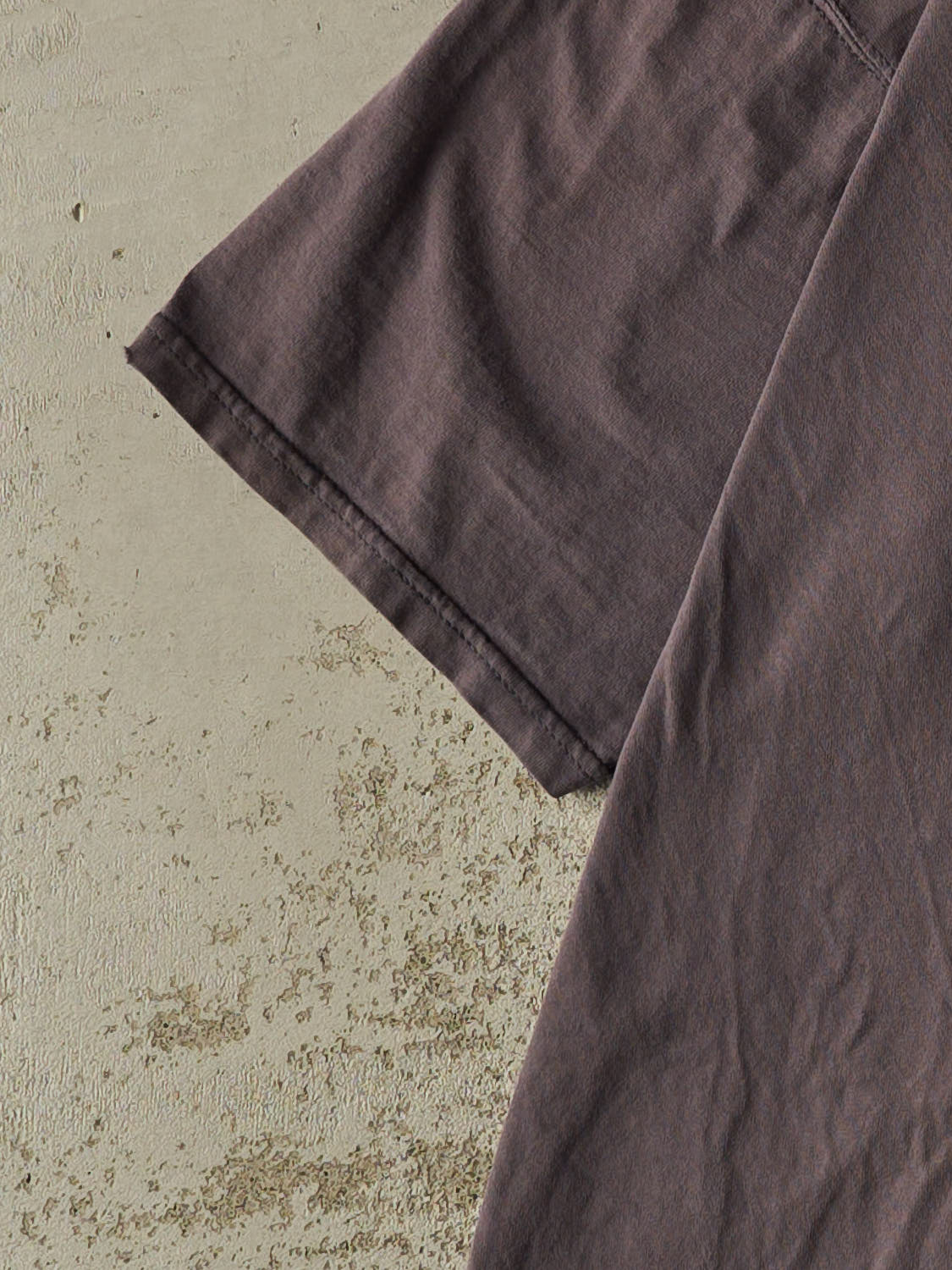 Vintage 90s Sun Faded Charcoal Grey Blank Tee (XL/XXL)