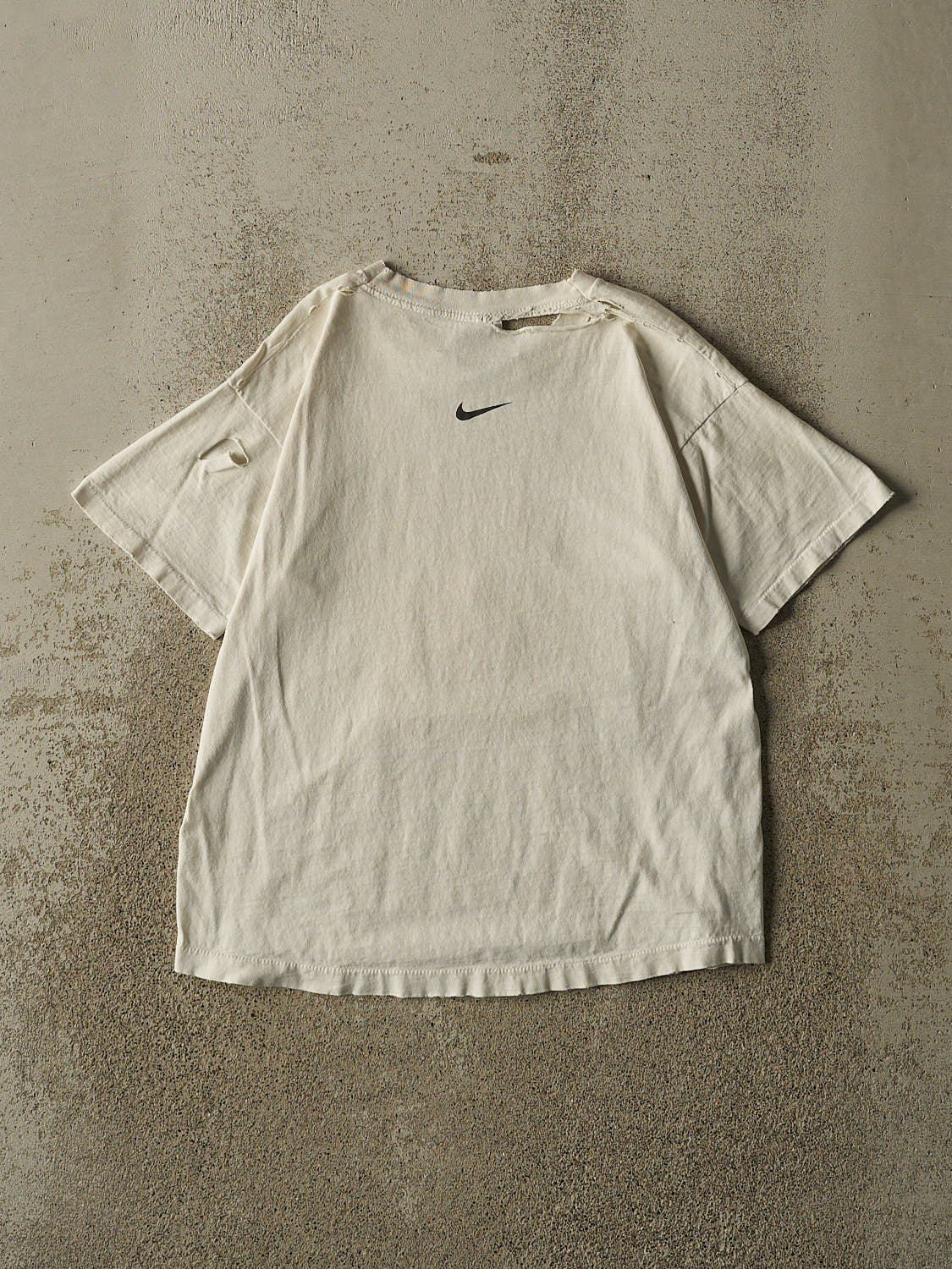 Vintage 90s Beige Idaho State Basketball Single Stitch Tee (S/M)