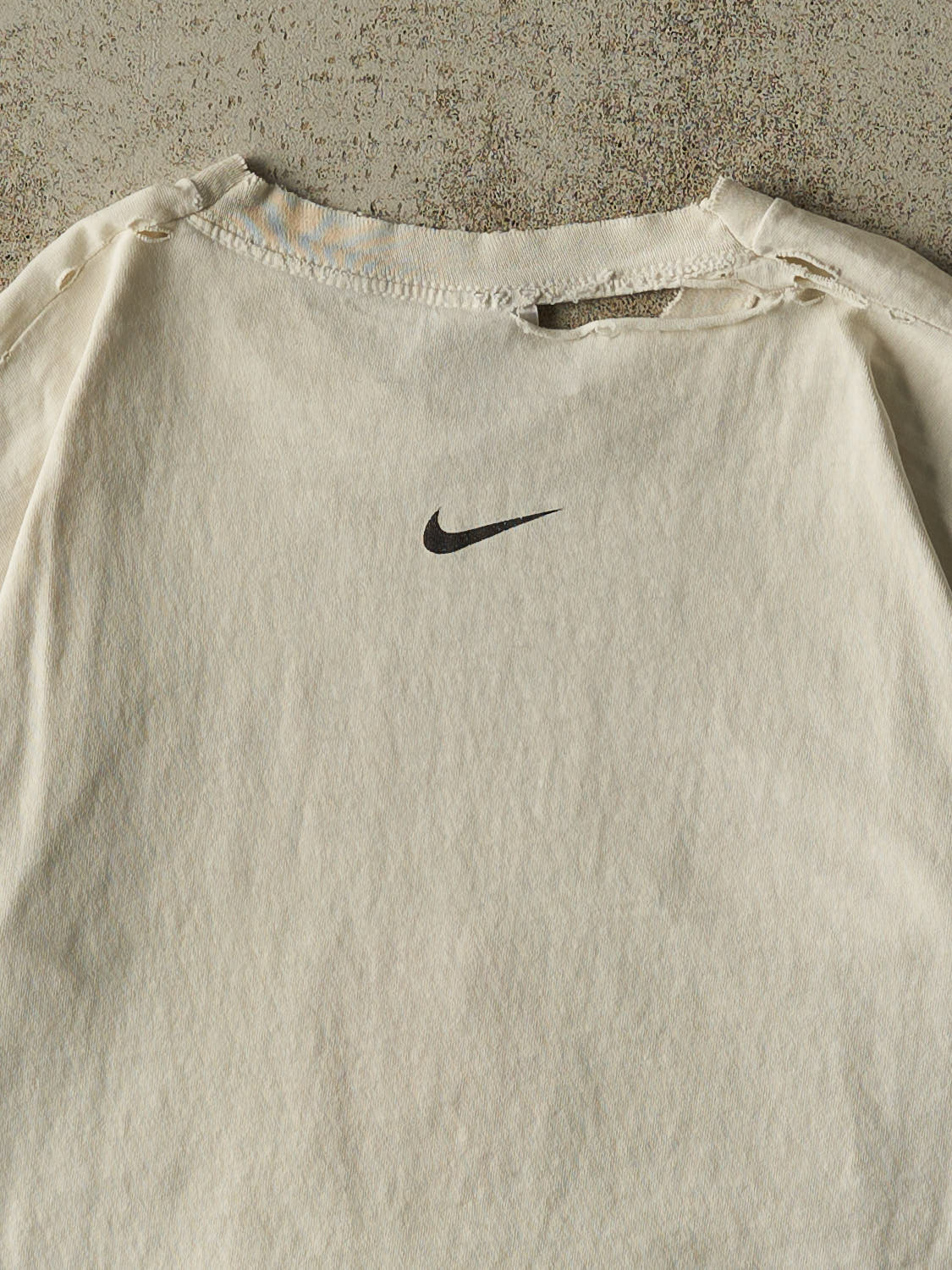 Vintage 90s Beige Idaho State Basketball Single Stitch Tee (S/M)