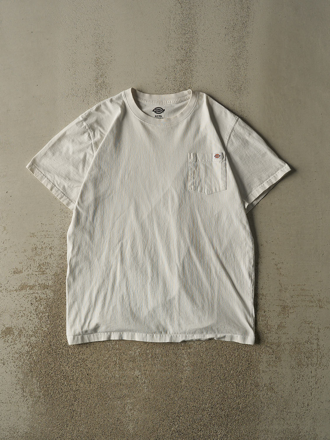 Vintage Y2K White Dickies Pocket Tee (XL)