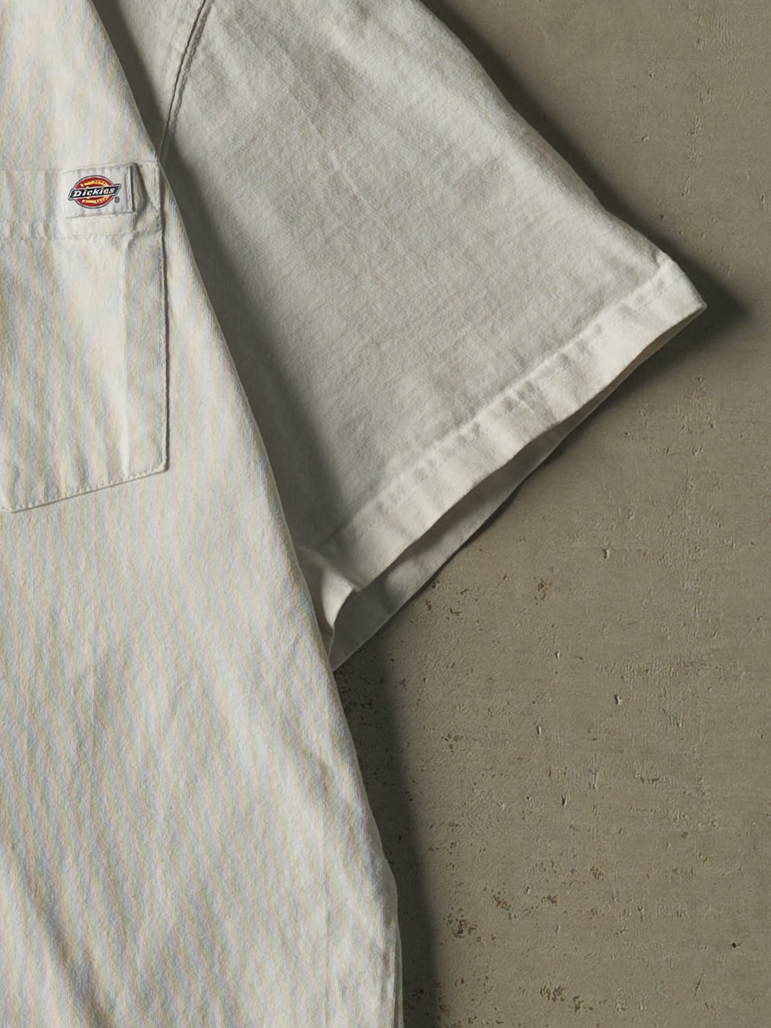 Vintage Y2K White Dickies Pocket Tee (XL)