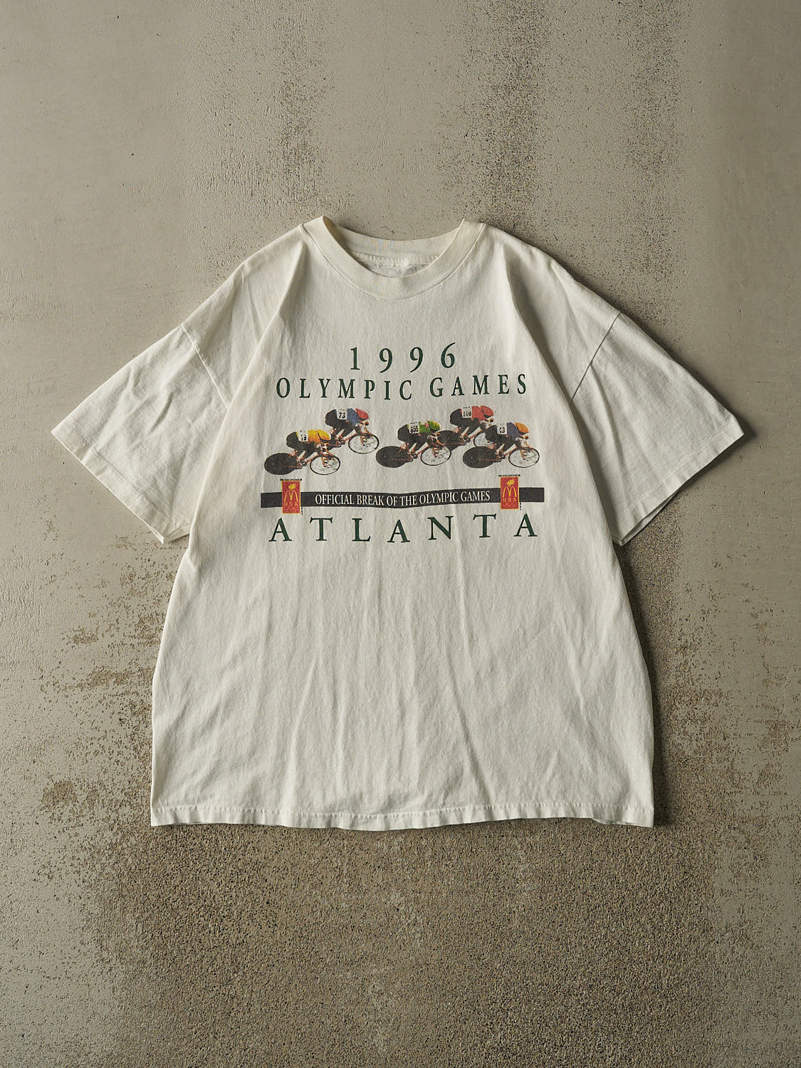 Vintage 96' White Atlanta Olympics Tee (L/XL)