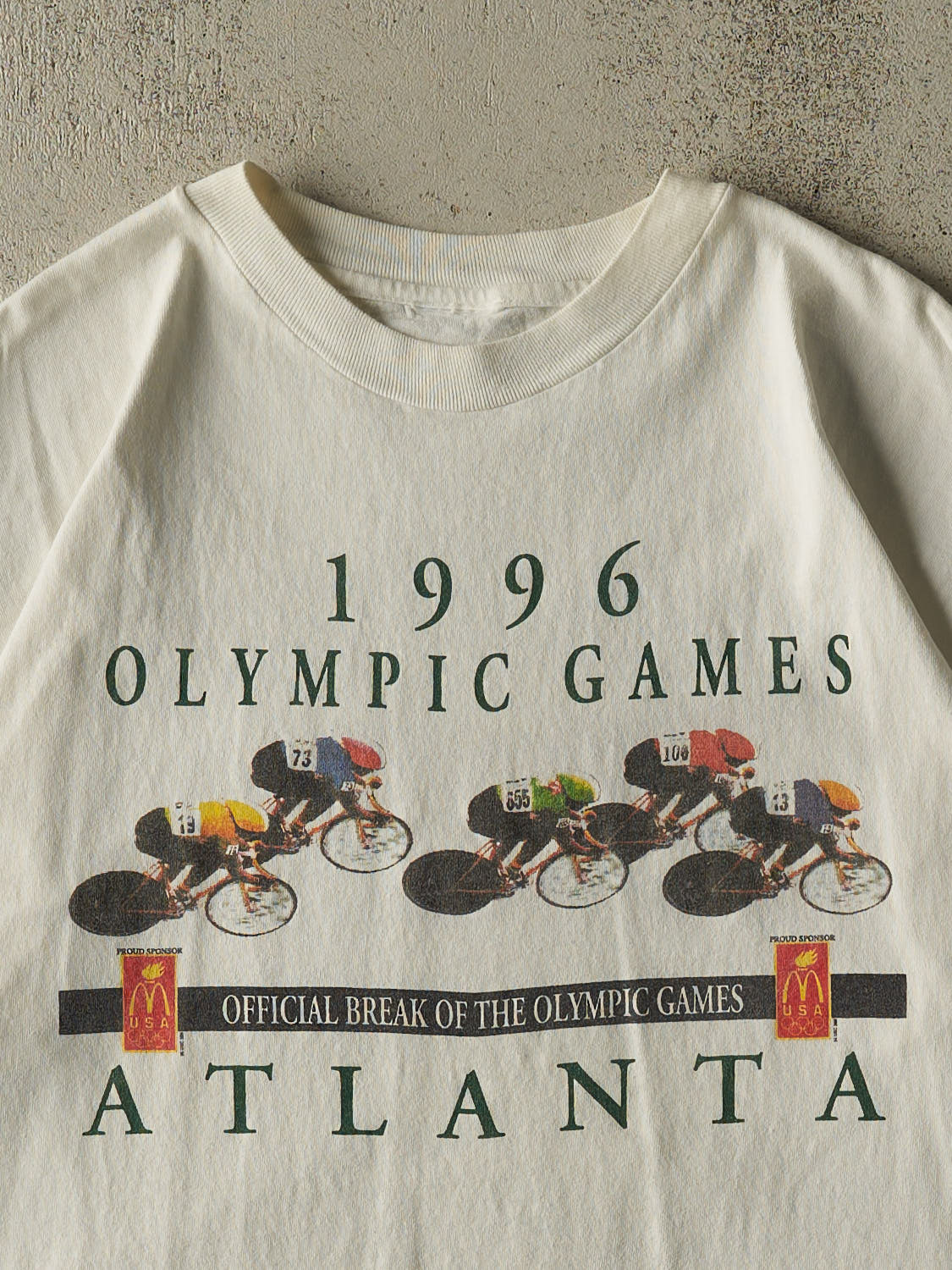 Vintage 96' White Atlanta Olympics Tee (L/XL)