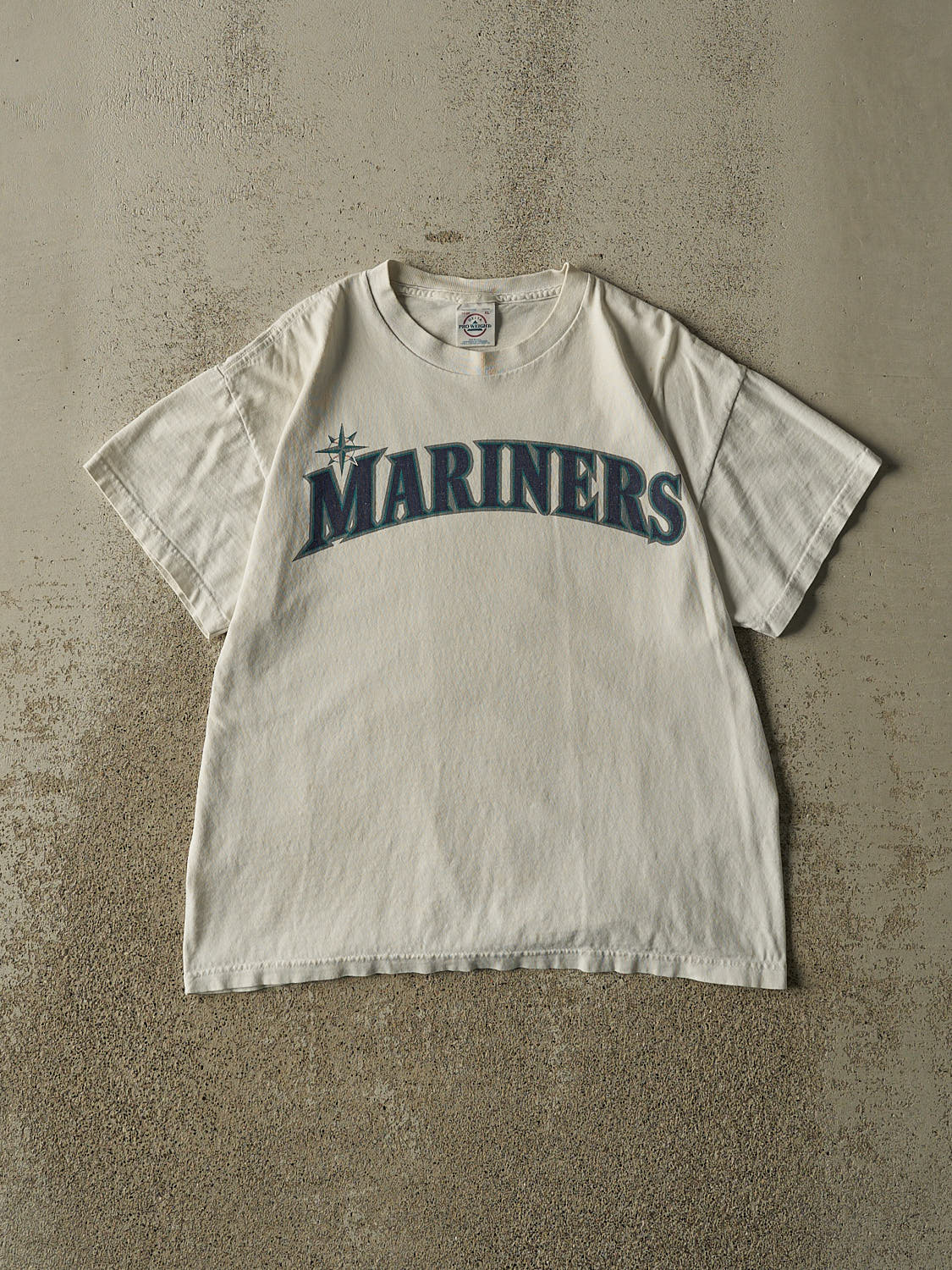 Vintage 90s White Seattle Mariners #11 Martinez Tee (S)