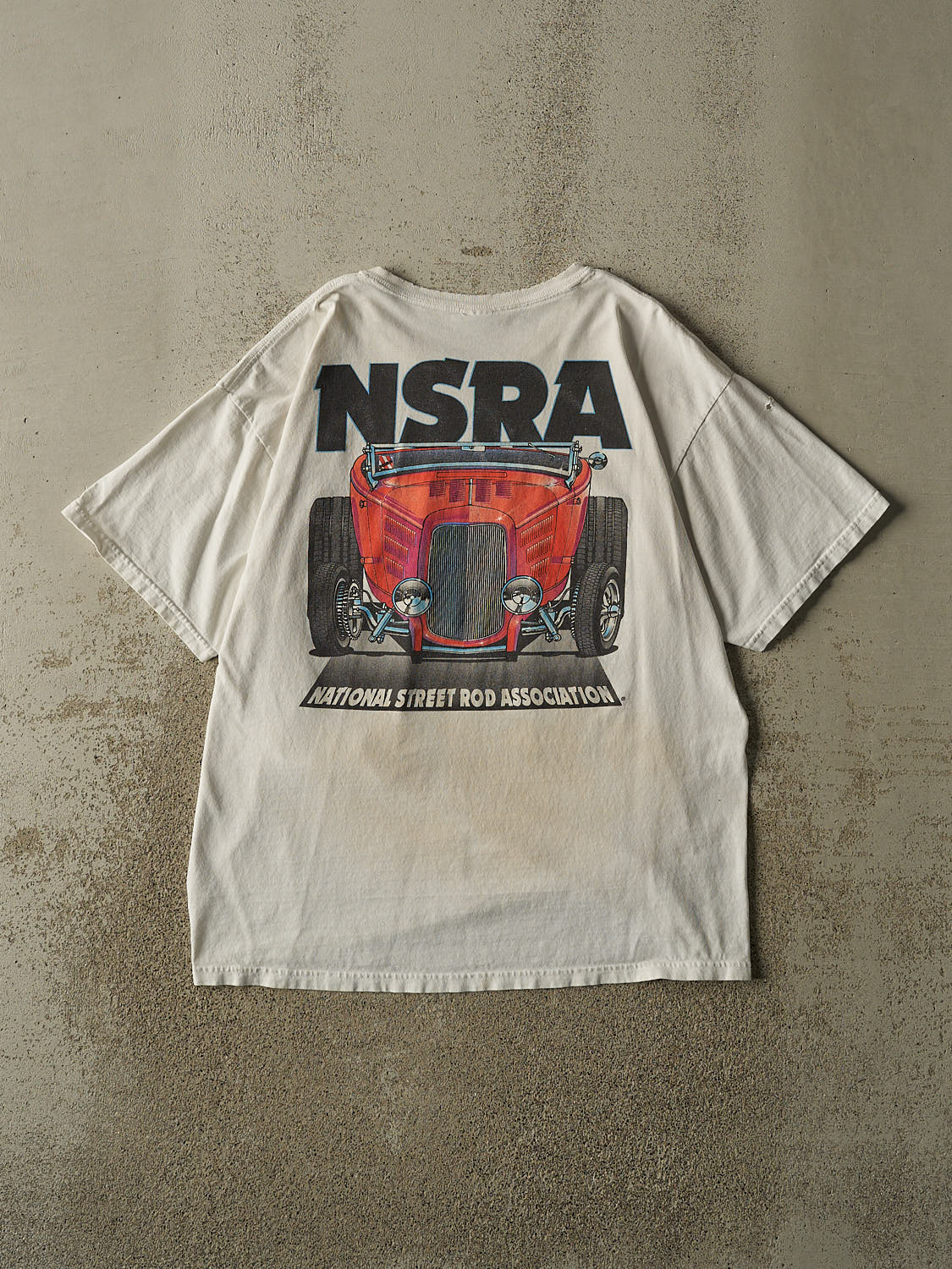 Vintage 07' White Mid America Street Rod Racing Tee (L/XL)