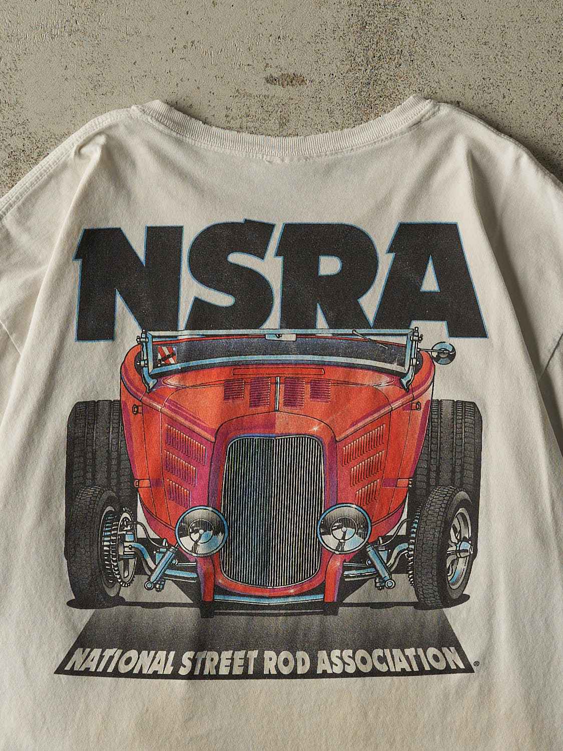 Vintage 07' White Mid America Street Rod Racing Tee (L/XL)
