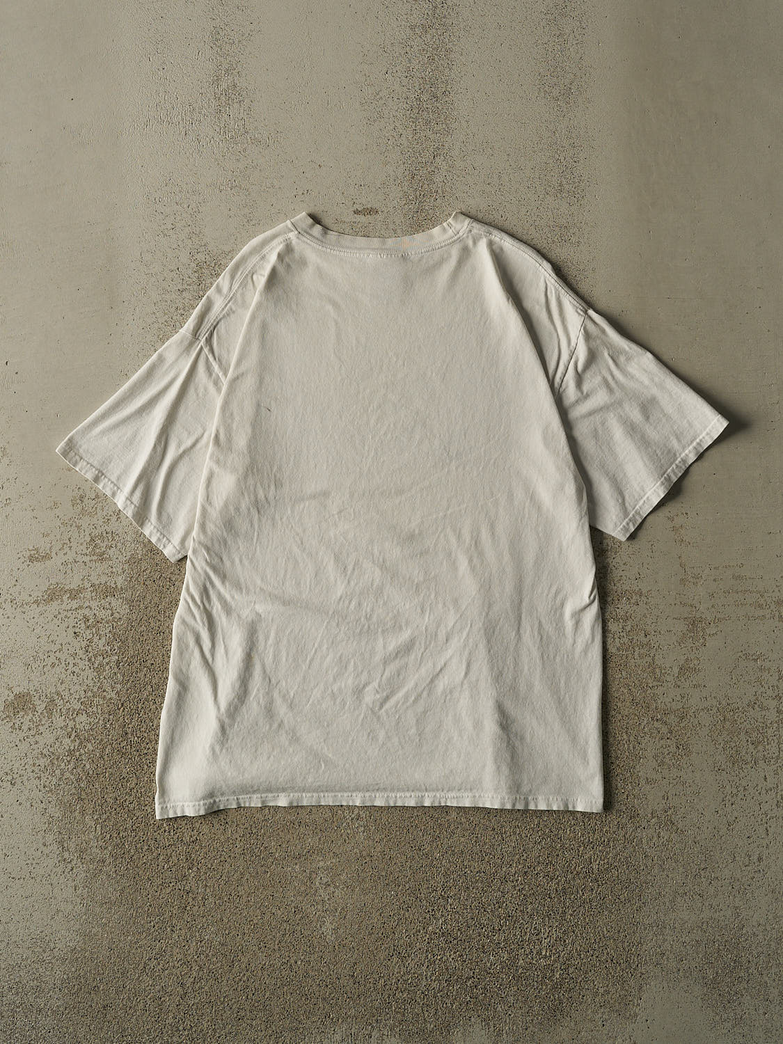 Vintage 90s White Adidas Logo Tee (L)