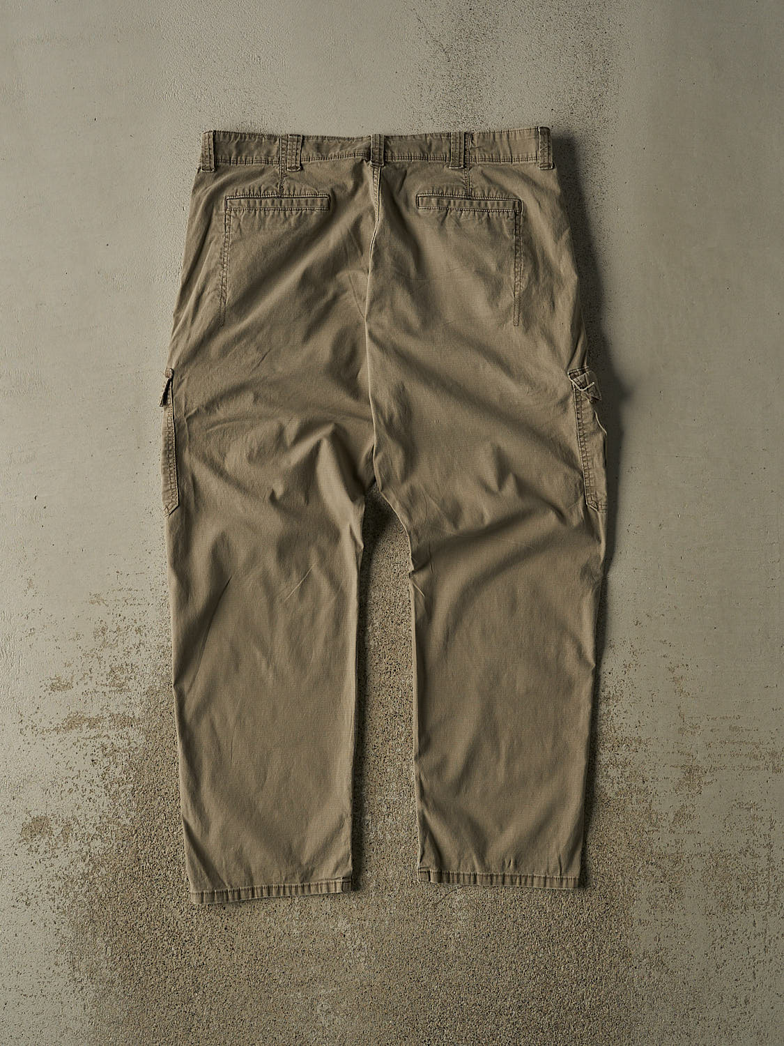 Vintage Y2K Beige Wrangler Lightweight Cargo Pants (36x28.5)