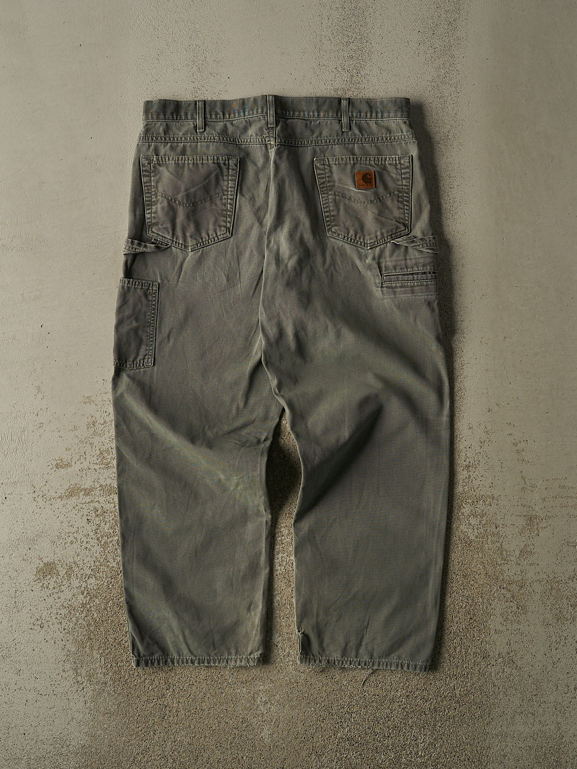Vintage 90s Green Carhartt Carpenter Pants (37x29)
