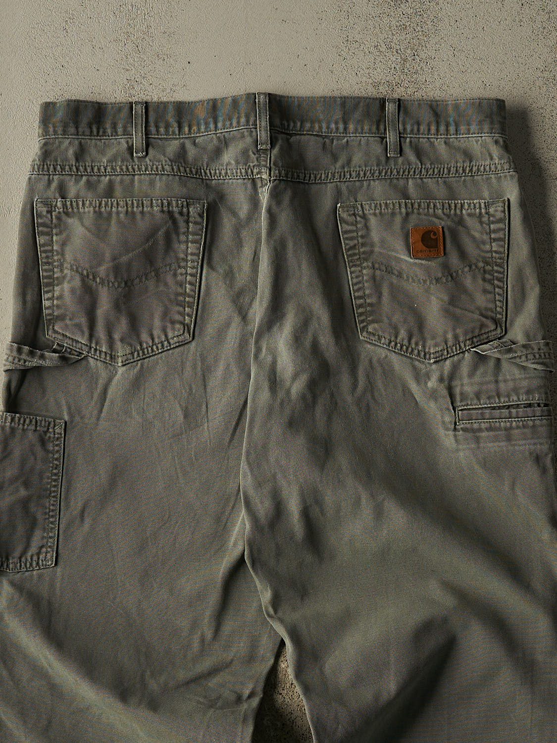 Vintage 90s Green Carhartt Carpenter Pants (37x29)