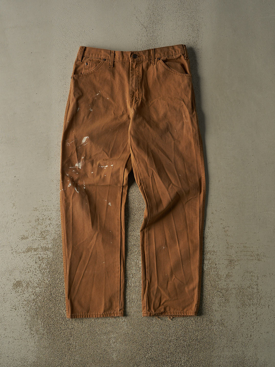 Vintage Y2K Camel Dickies Carpenter Pants (35x32.5)