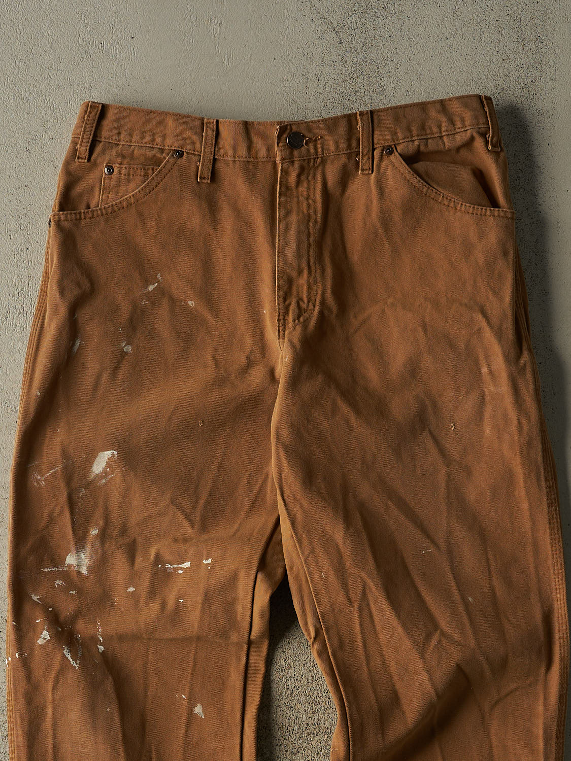 Vintage Y2K Camel Dickies Carpenter Pants (35x32.5)