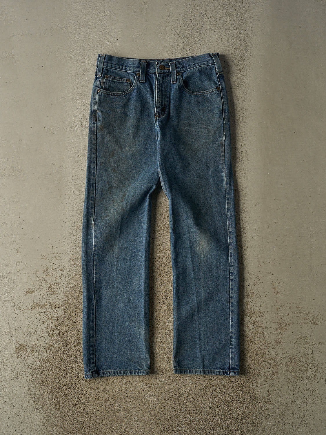 Vintage 90s Mid Wash Carhartt Jeans (31x31.5)