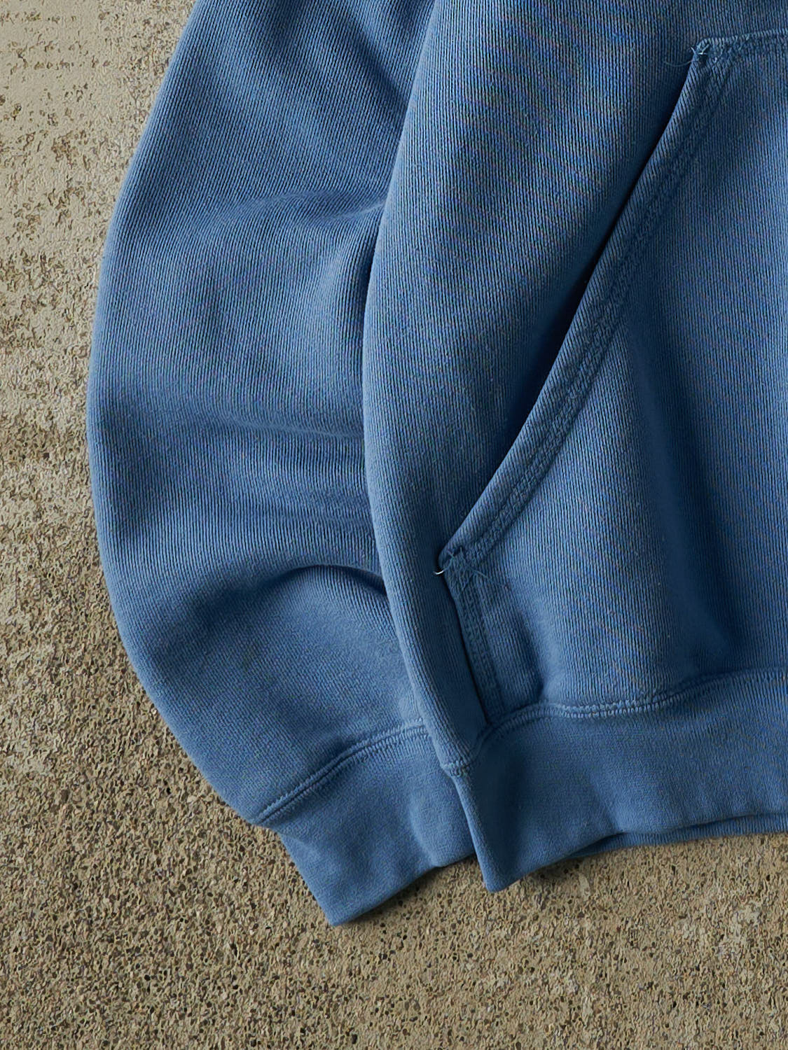 Vintage Y2K Blue Carhartt Embroidered Hoodie (S/M)