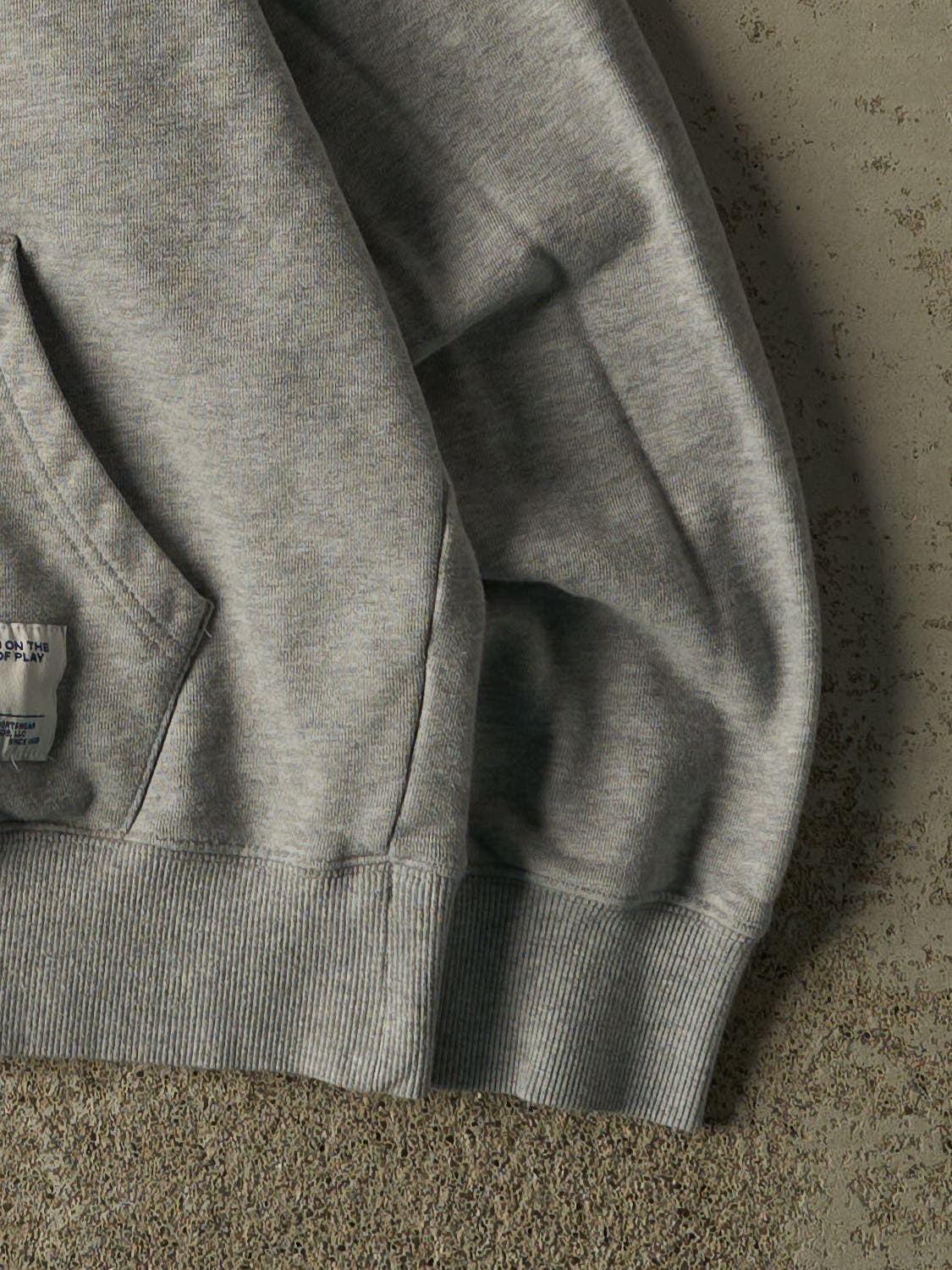 Vintage 90s Grey Russell Athletic Embroidered Hoodie (XS)