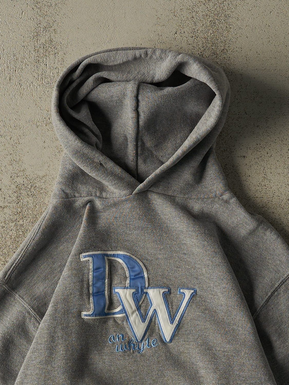 Vintage 90s Grey Russell Athletic DW Hoodie (S/M)